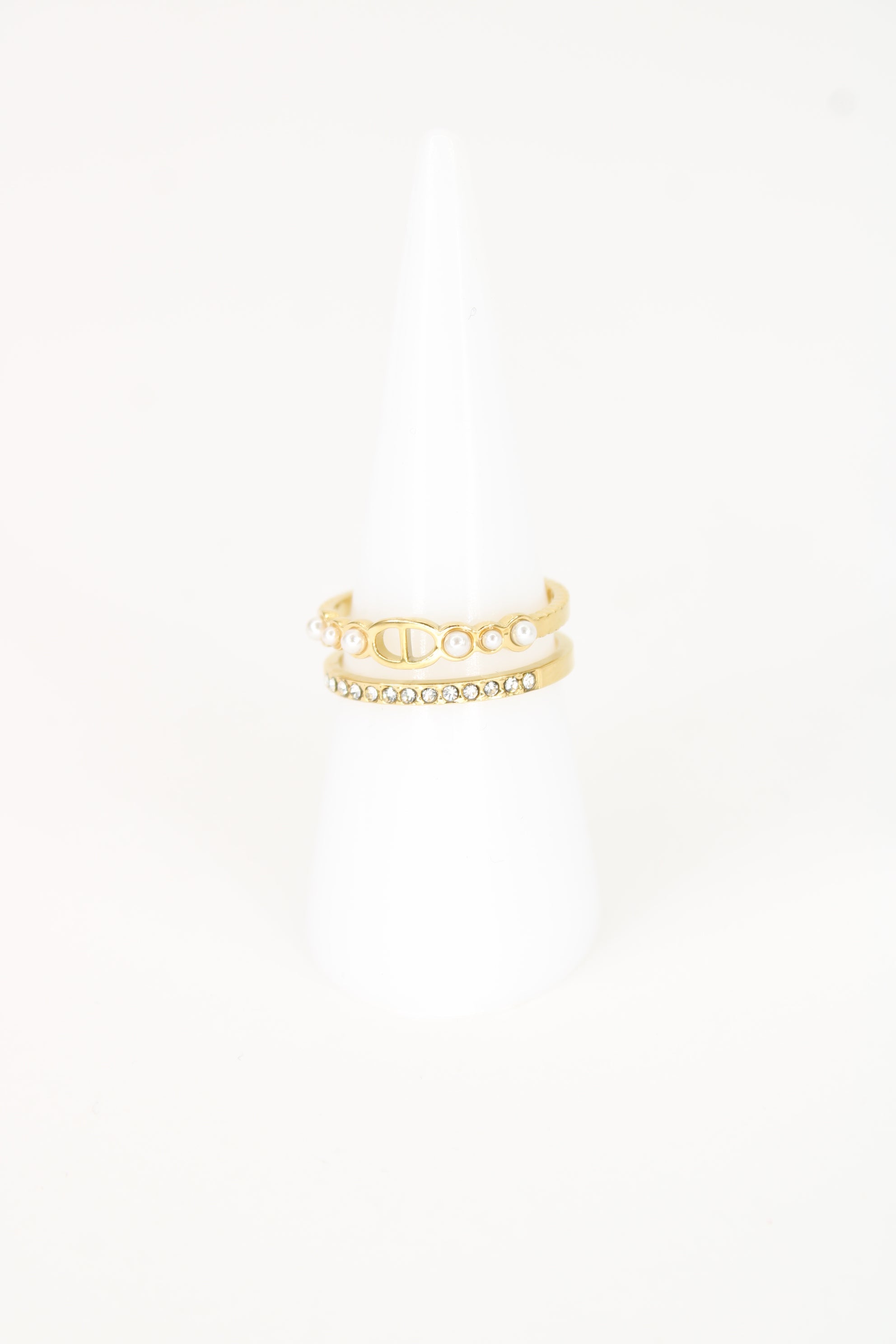 Bague Tracy â Bague Femme Chic & Lumineuse en Acier Inoxydable