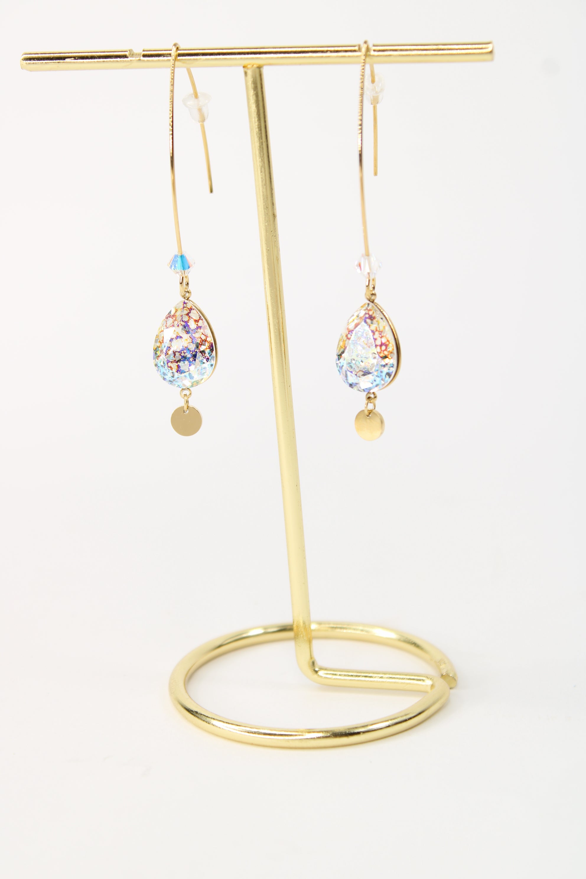 Boucles d'oreilles Éléa blanc
