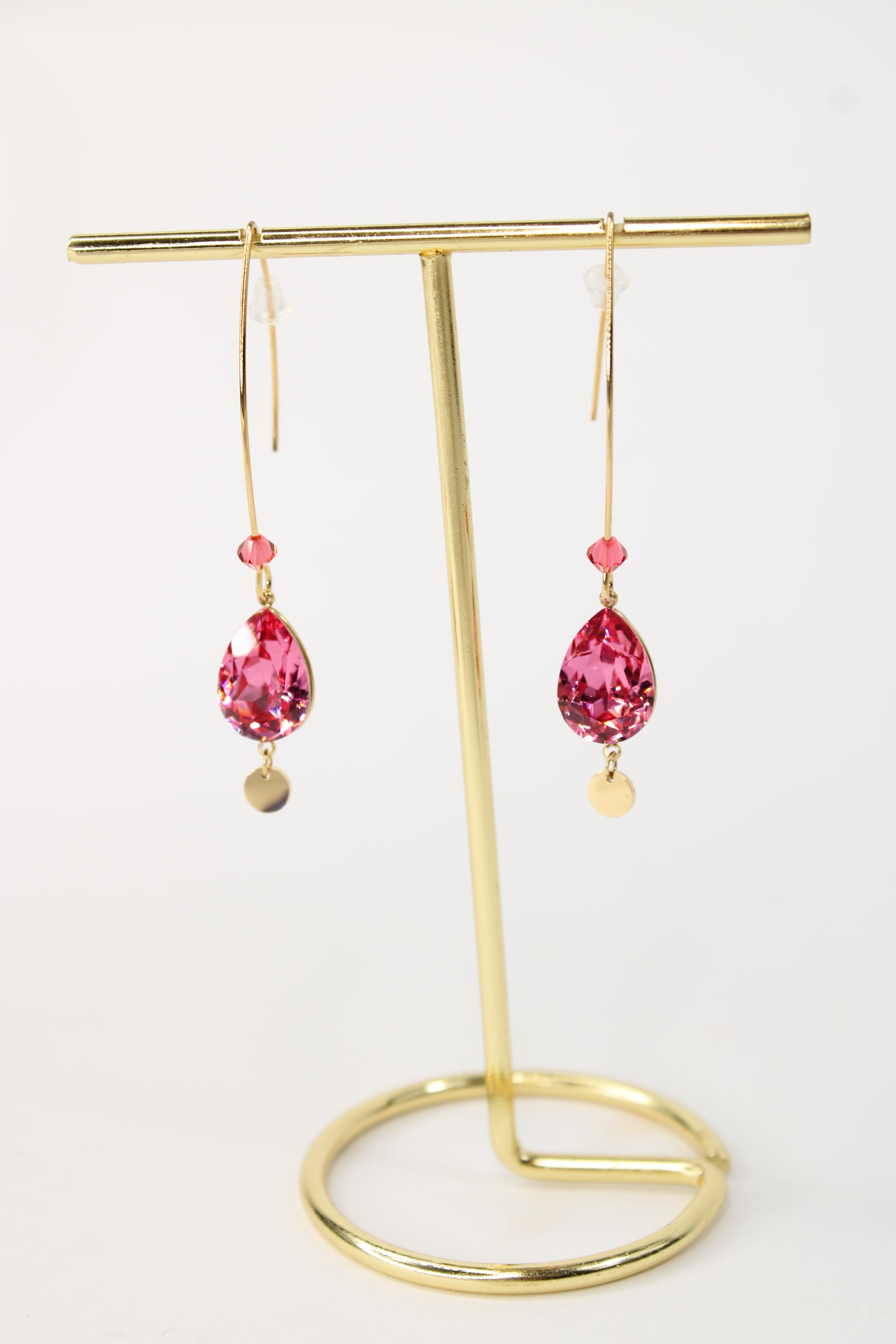 Boucles d'oreilles Éléa rose
