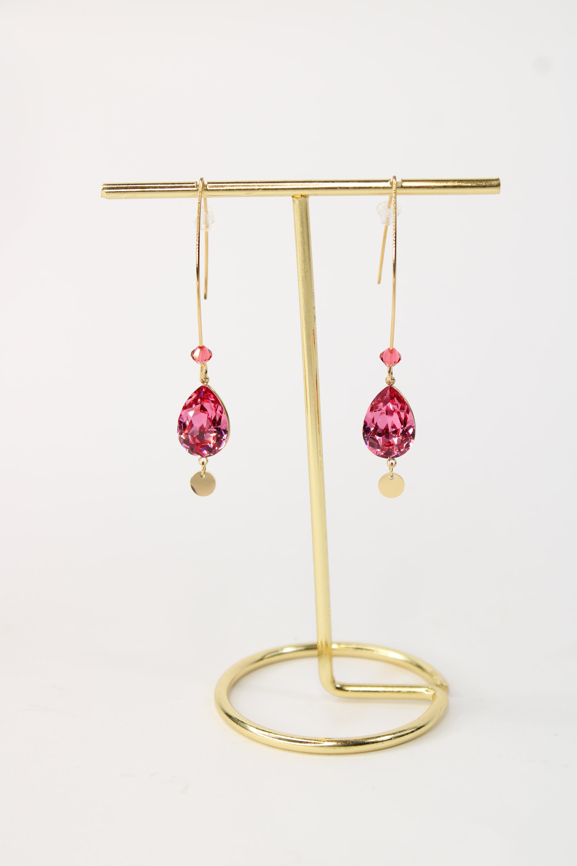 Boucles d'oreilles Éléa rose