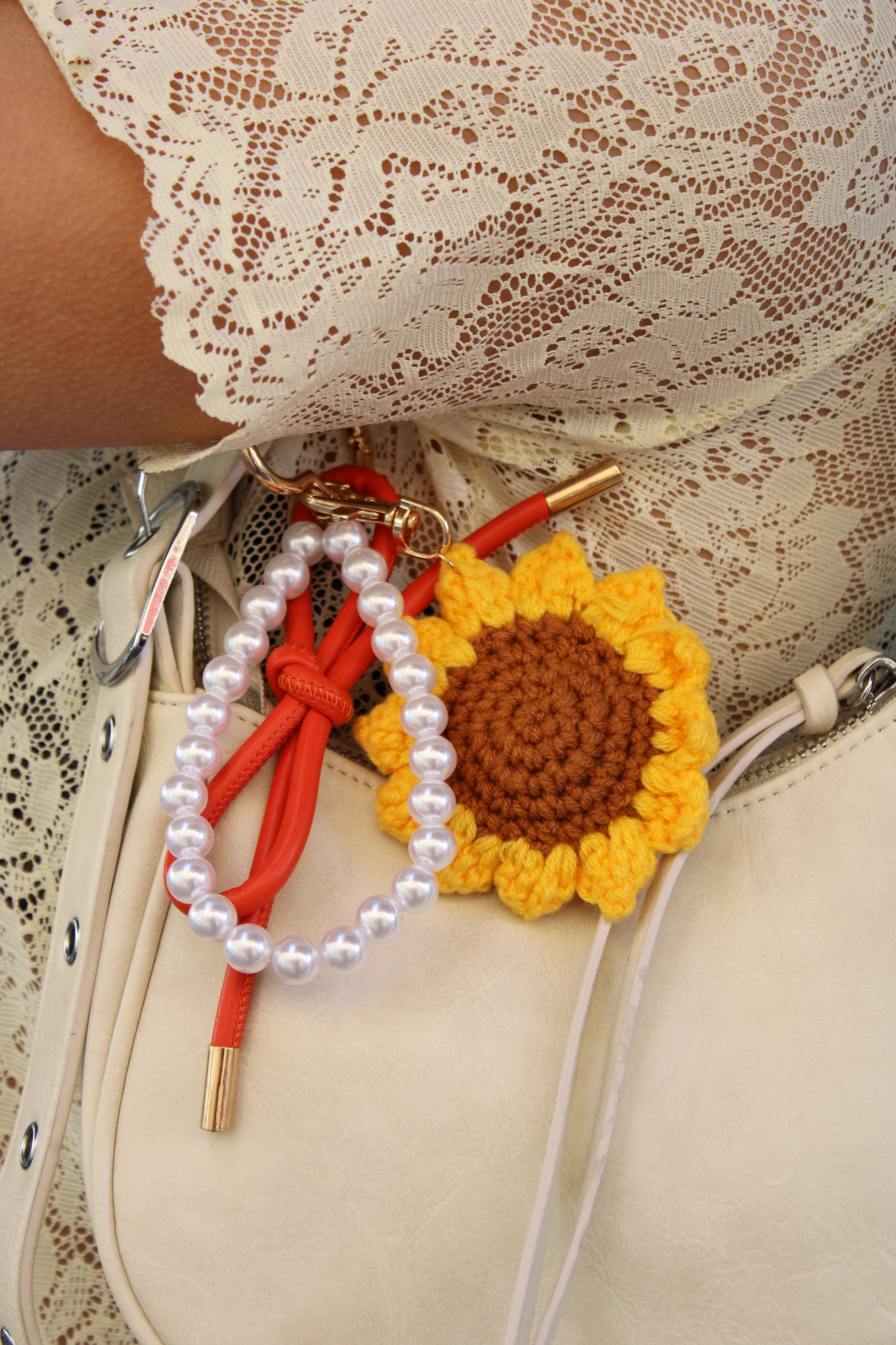 Grigri Tournesol avec foulard