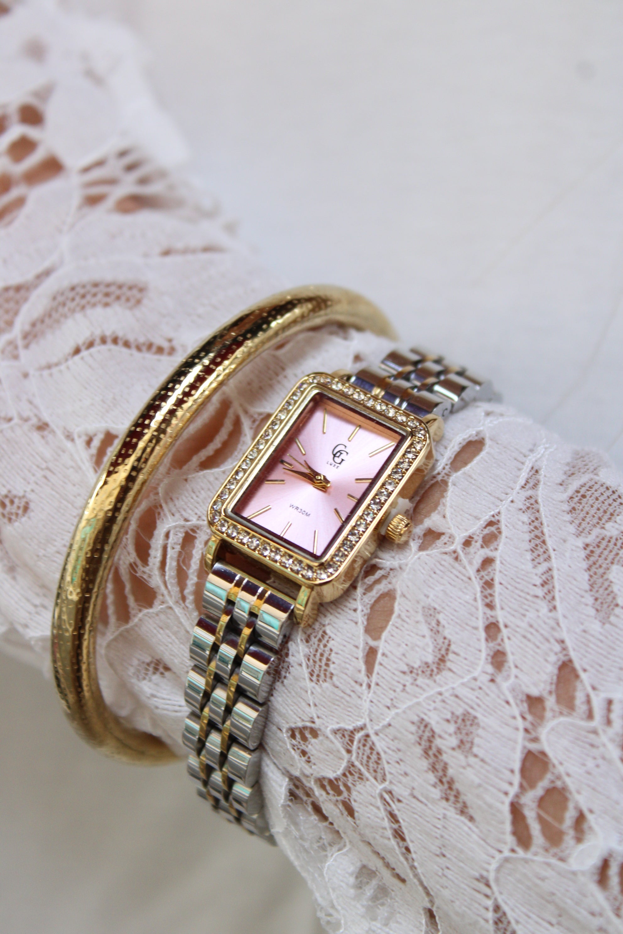 Montre Mia bicolore