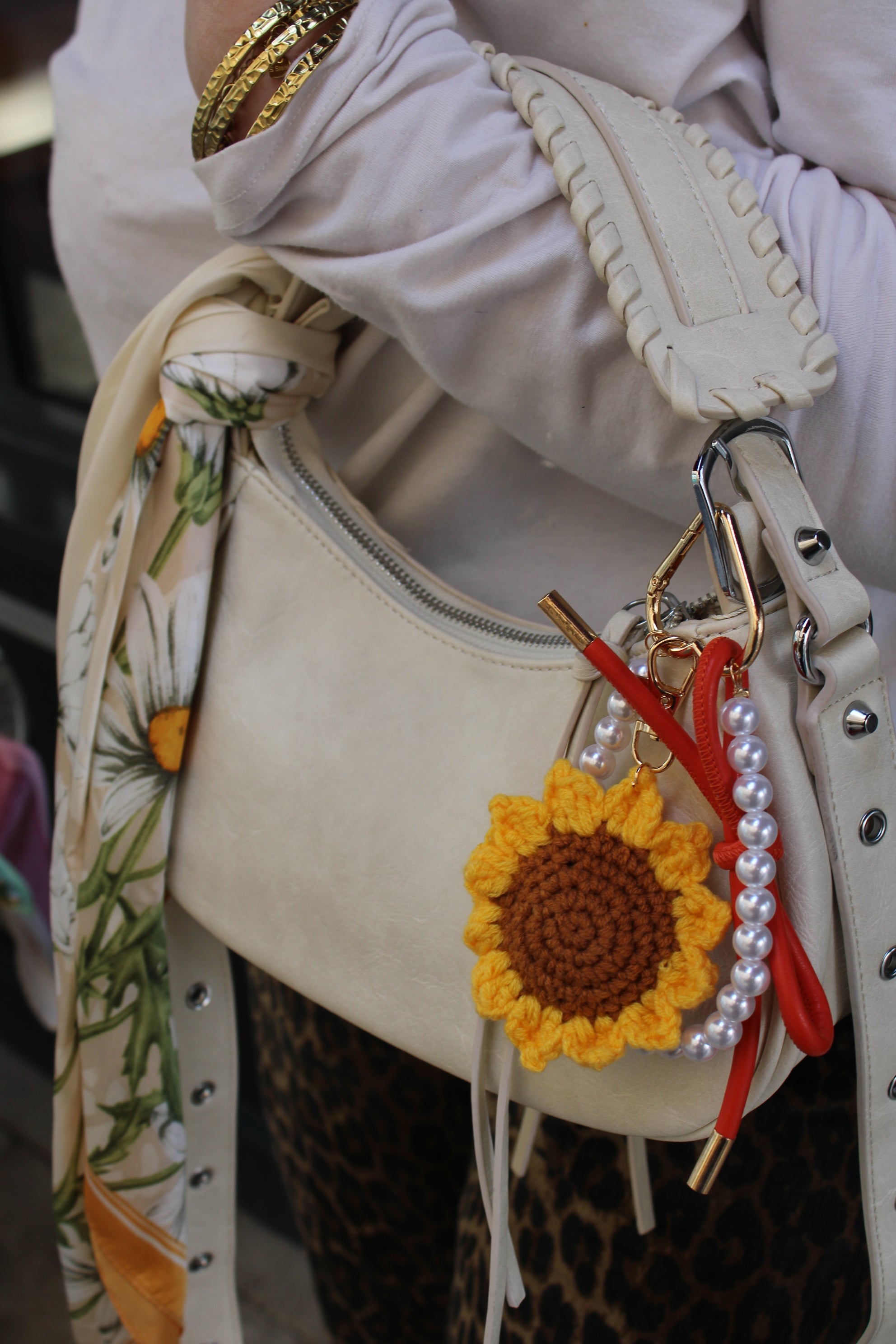Grigri Tournesol avec foulard
