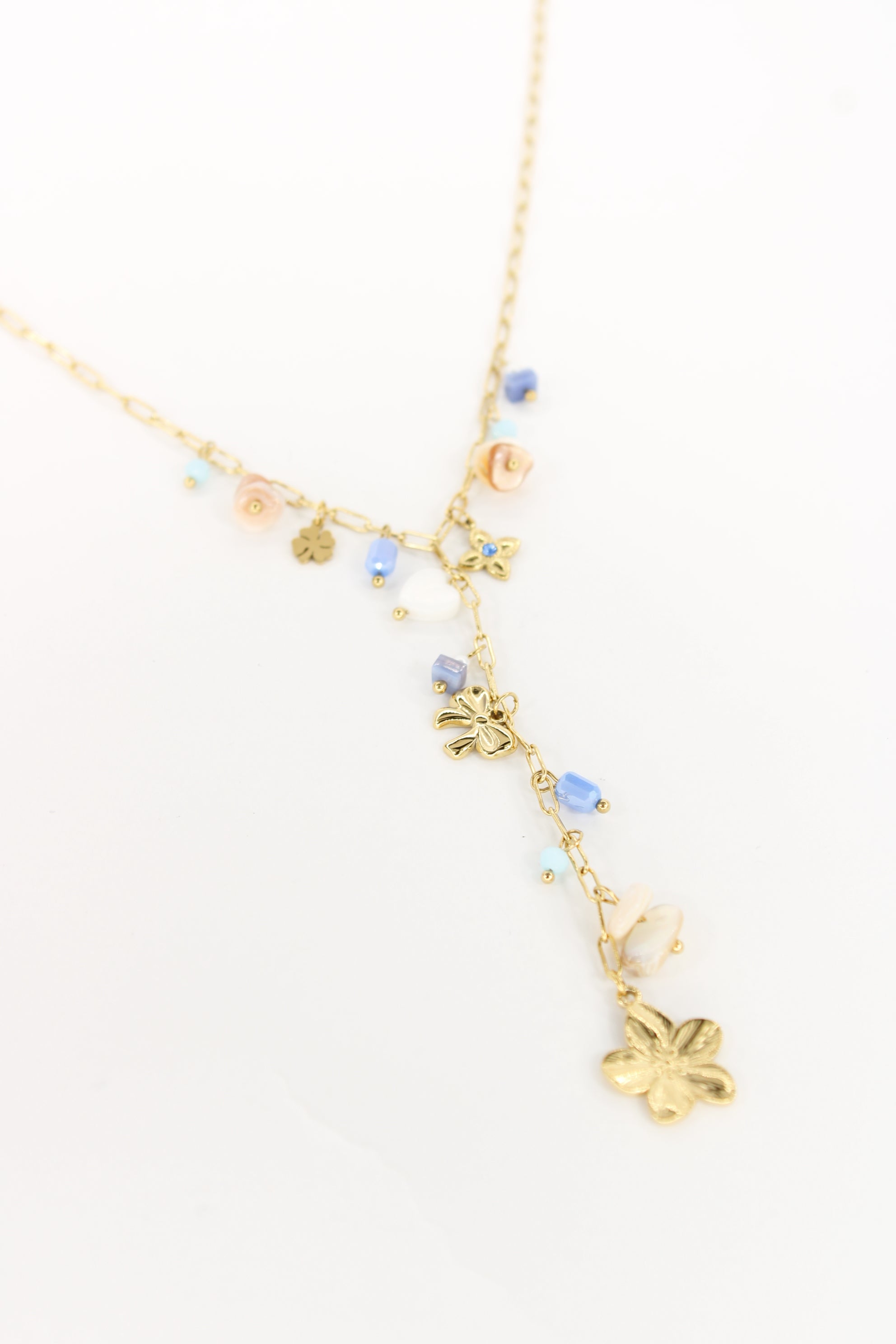 ✨ Collier Solenya – Collier Breloques et Pendentif Fleur