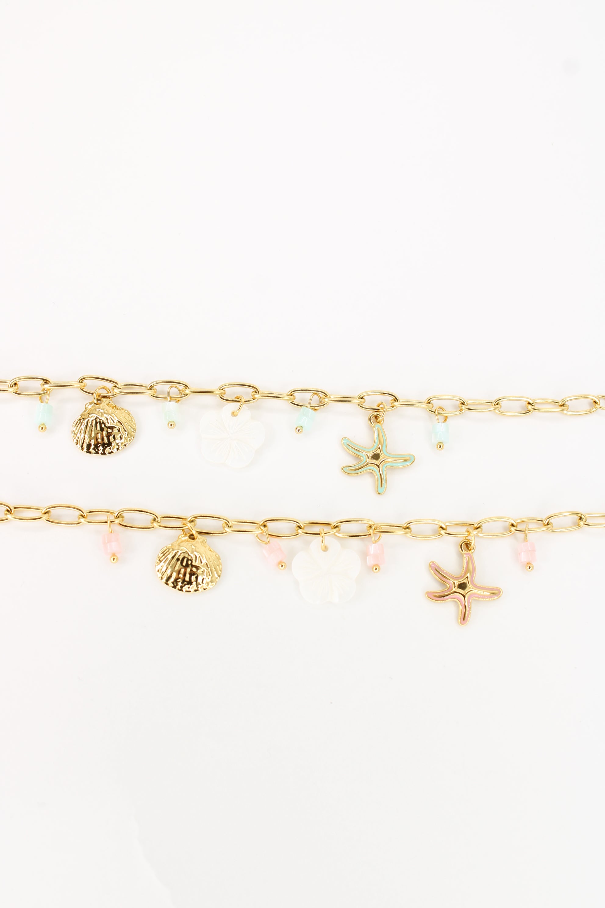 ✨ Bracelet Marina – Coquillage & Étoile de mer
