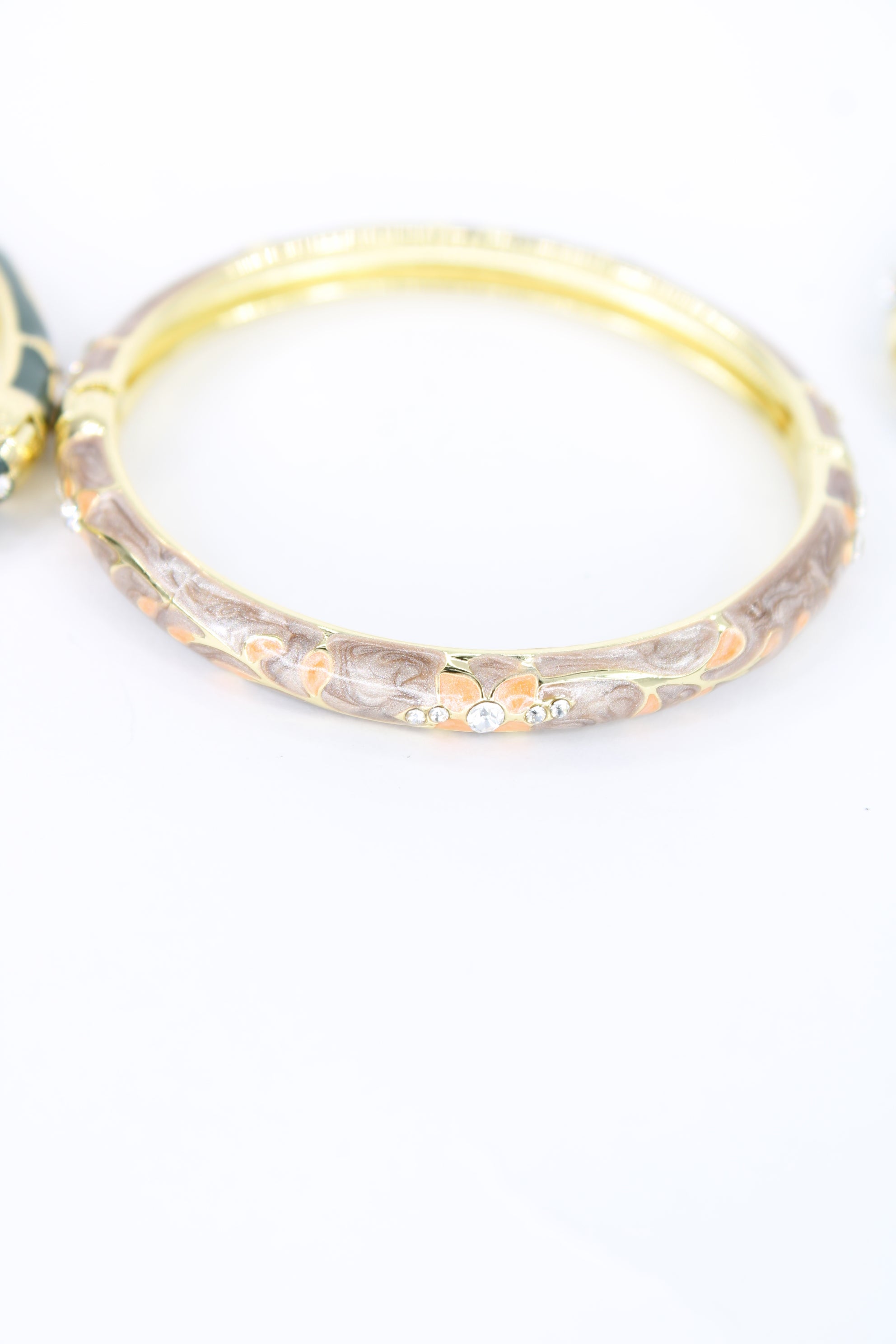 ✨ Jonc Lizéa – Émail Coloré & Cristaux