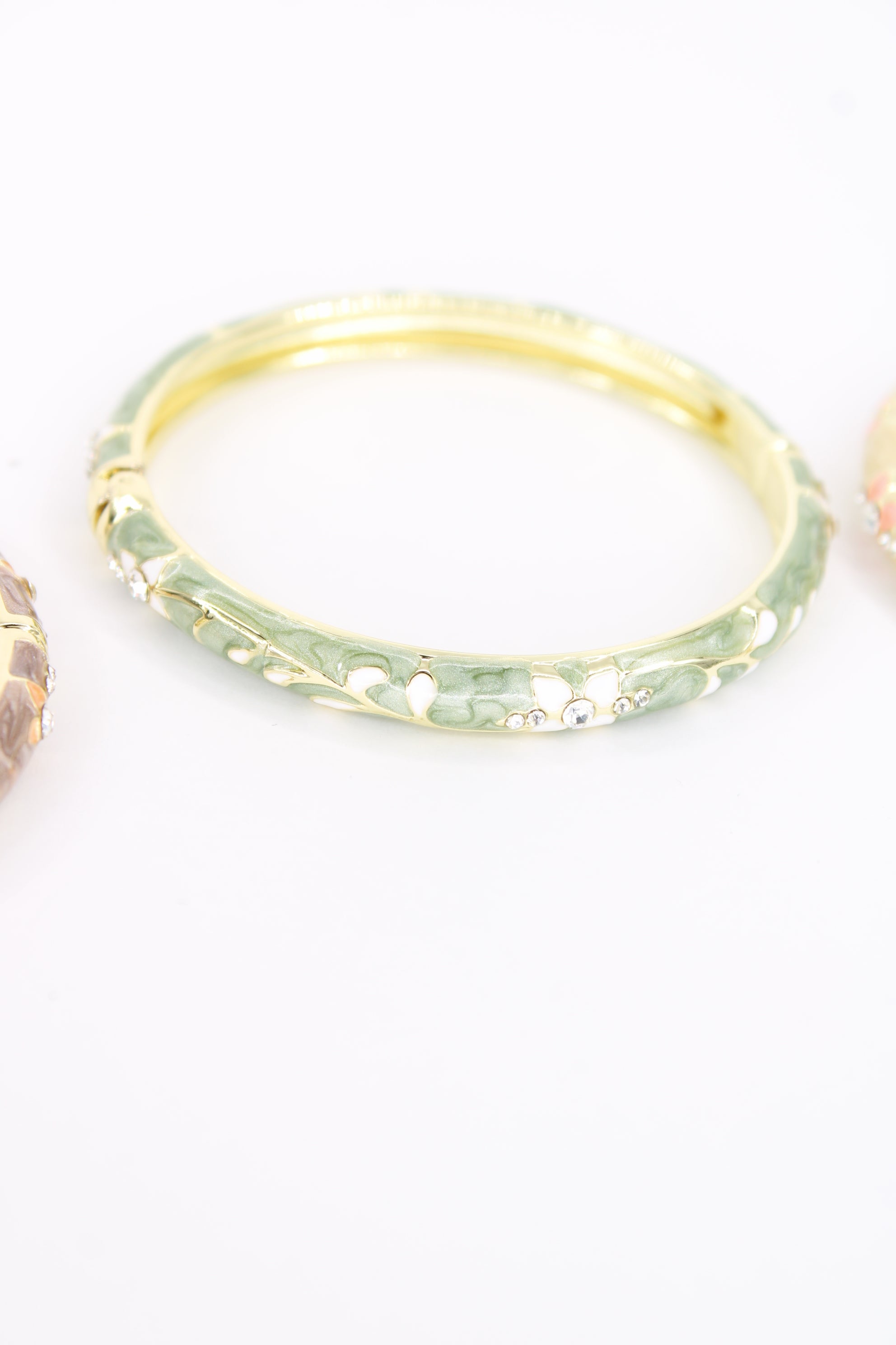 ✨ Jonc Lizéa – Émail Coloré & Cristaux