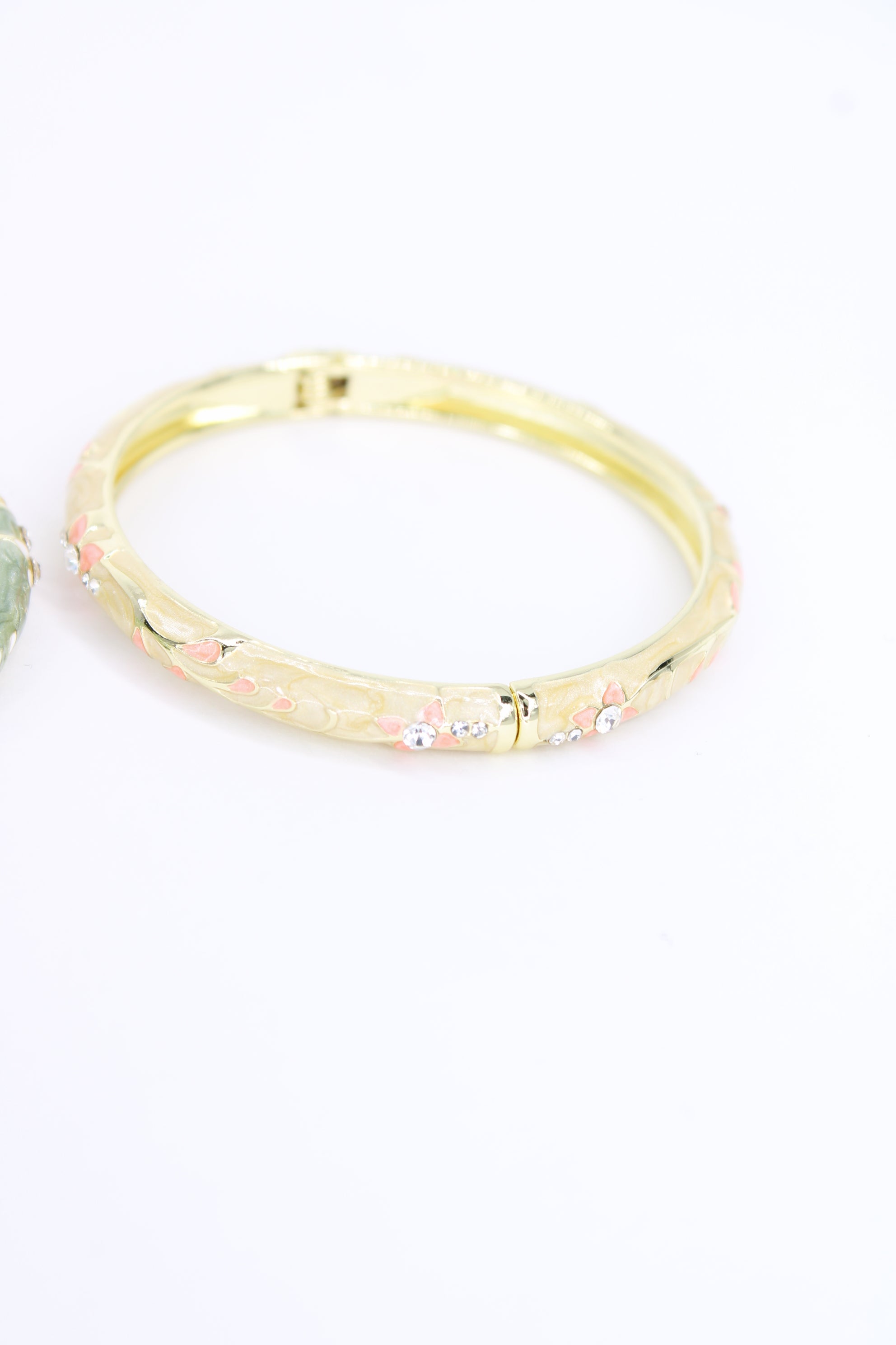 ✨ Jonc Lizéa – Émail Coloré & Cristaux