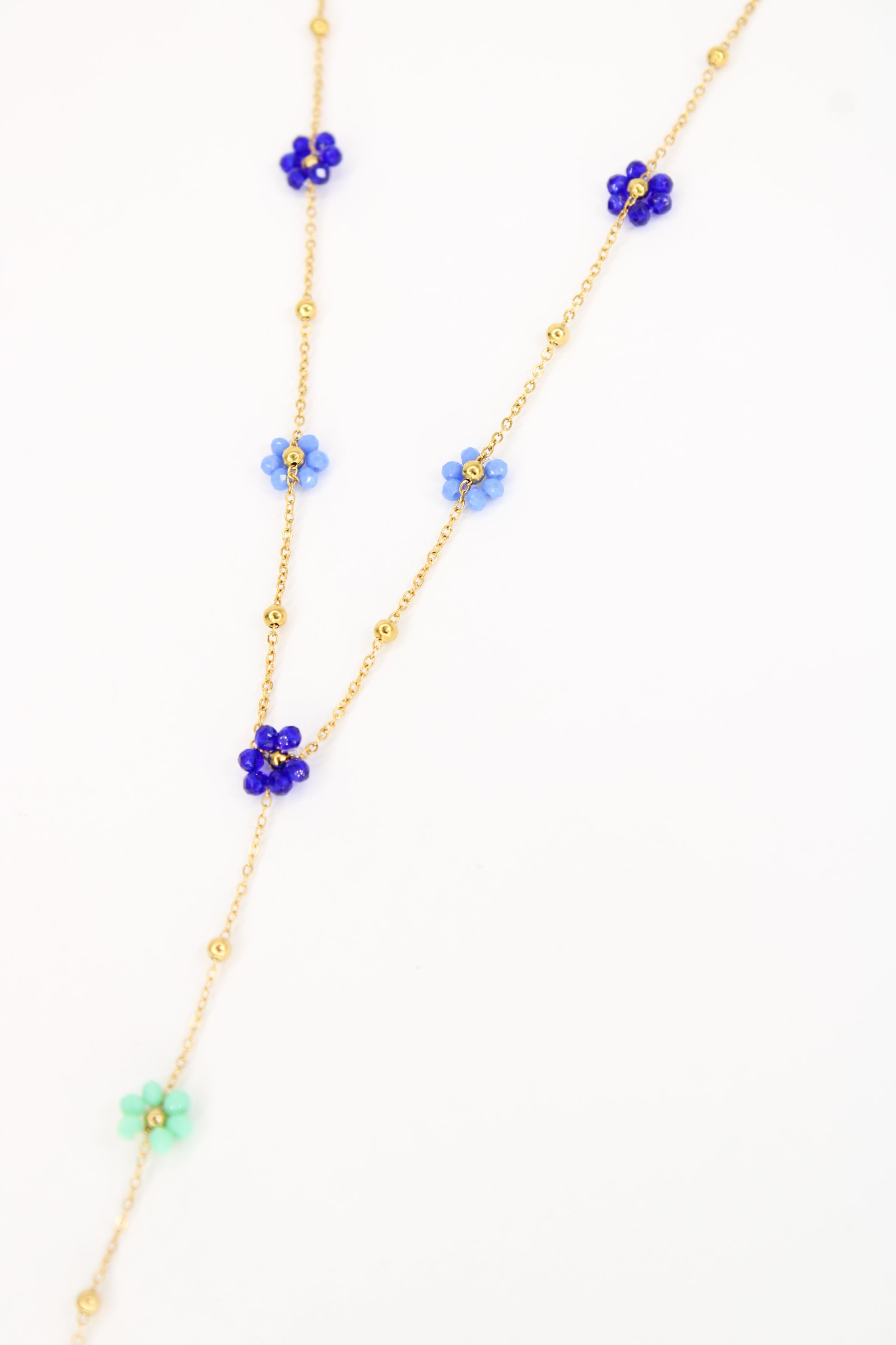 ✨ Collier Flora – Fleurs Colorées