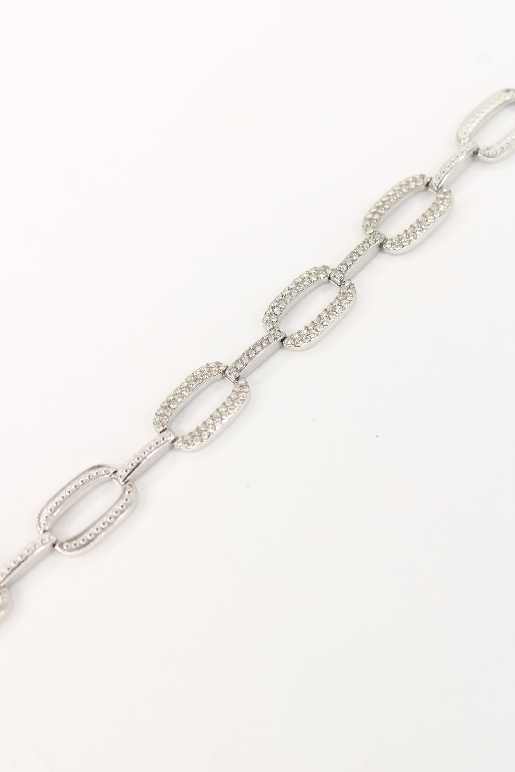 Bracelet Lana – Bracelet chaîne doré ou argenté à maillons brillants