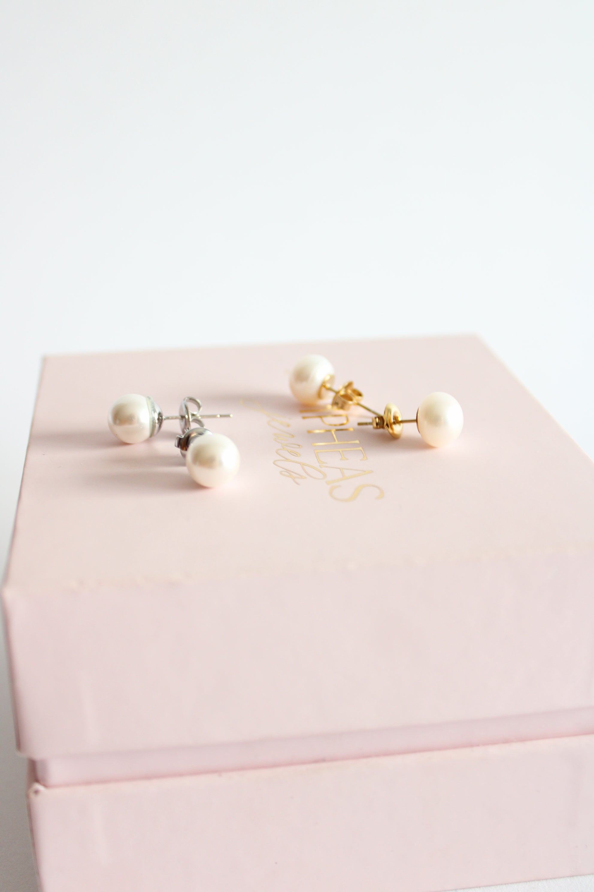 pearl earrings