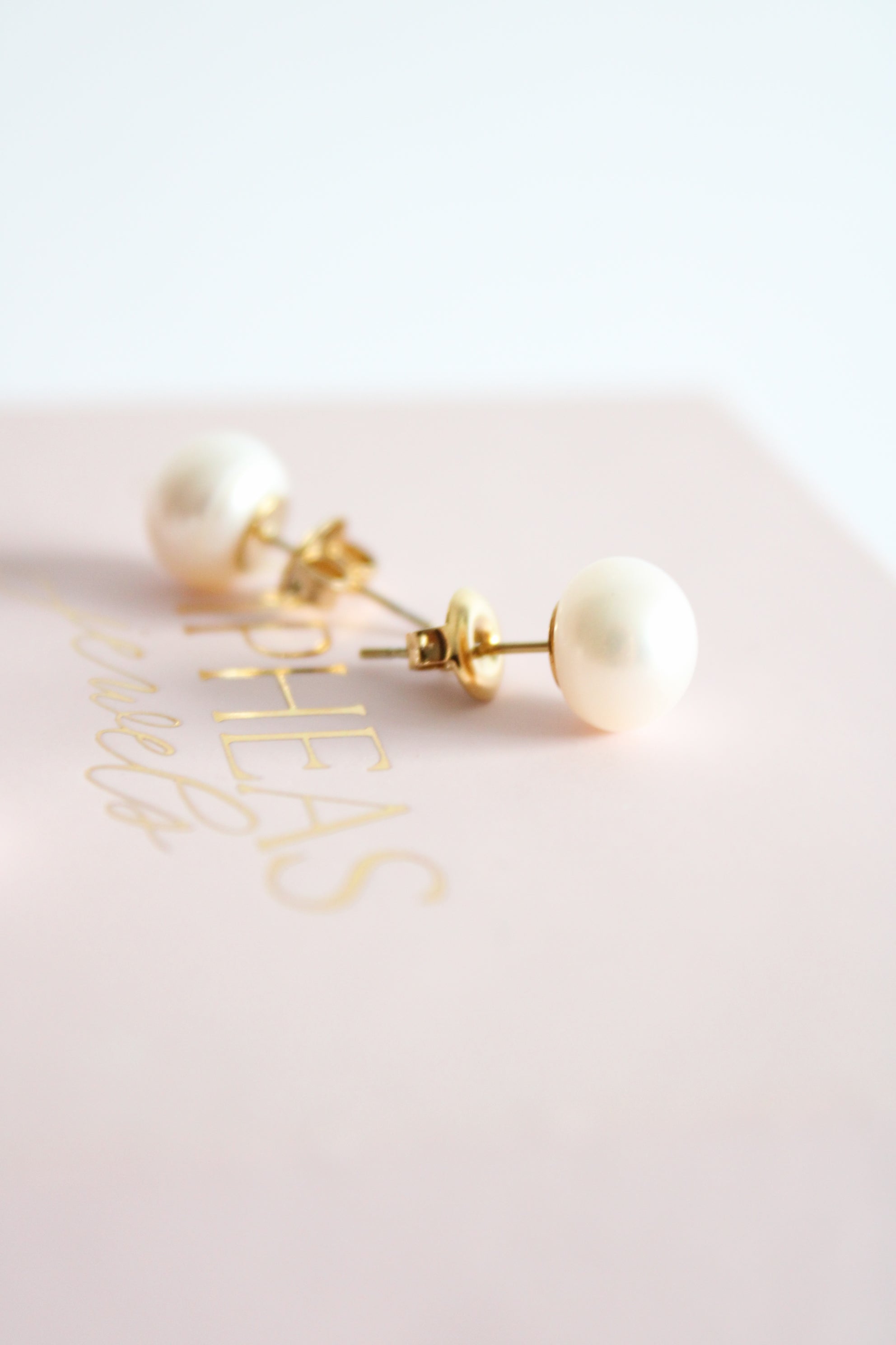 pearl earrings