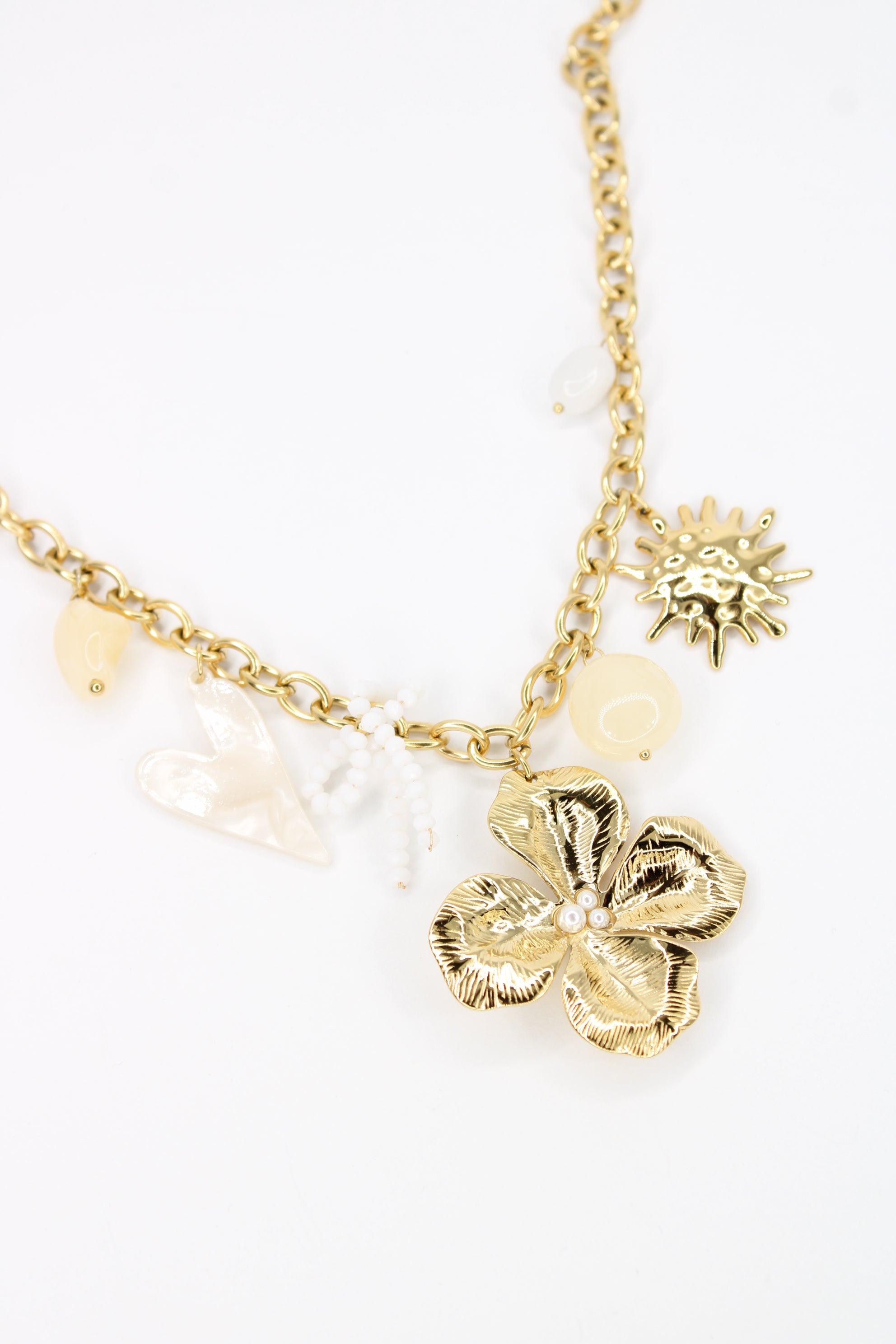 Collier Sabléa (Blanc)