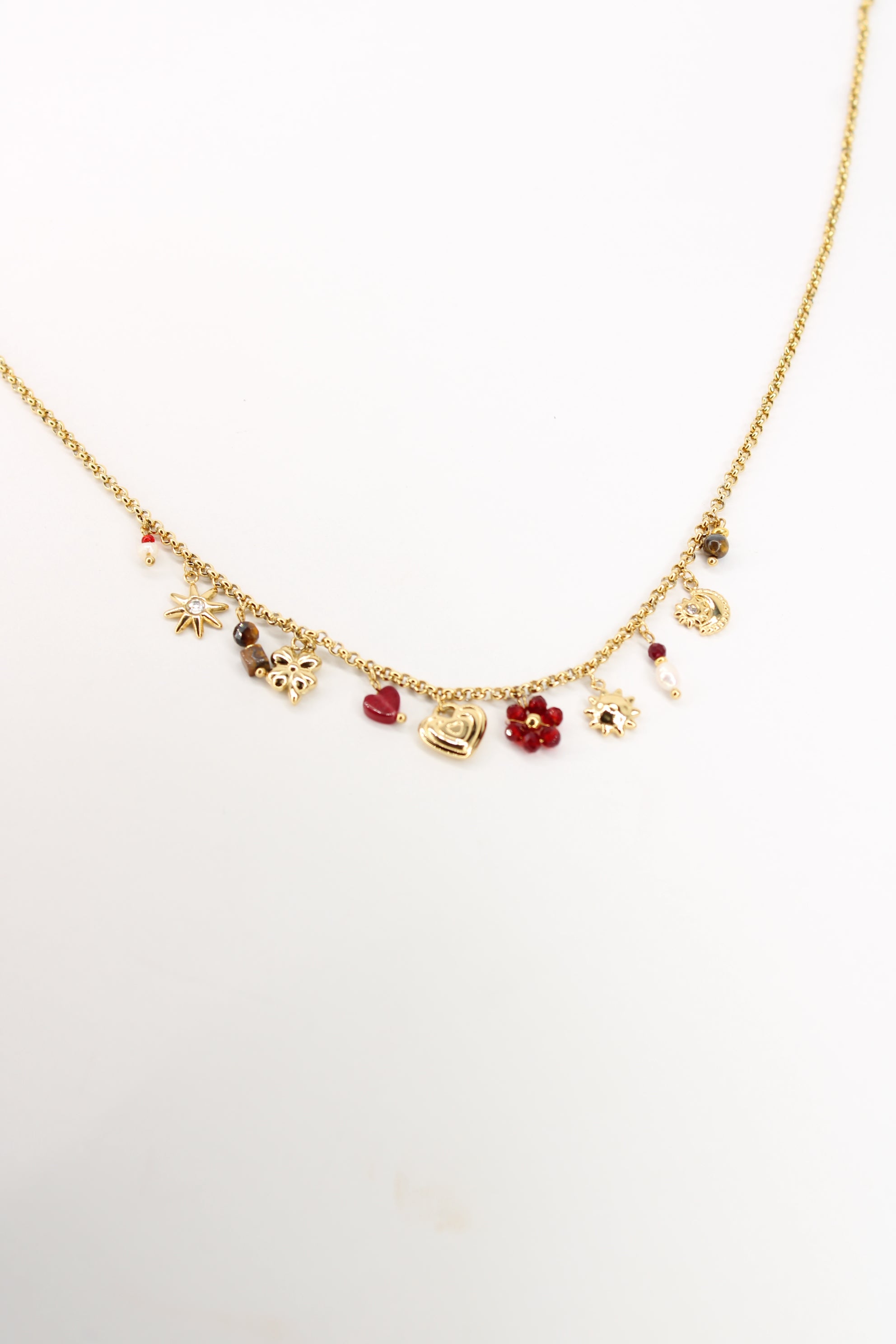 Collier Azeline (Rouge)