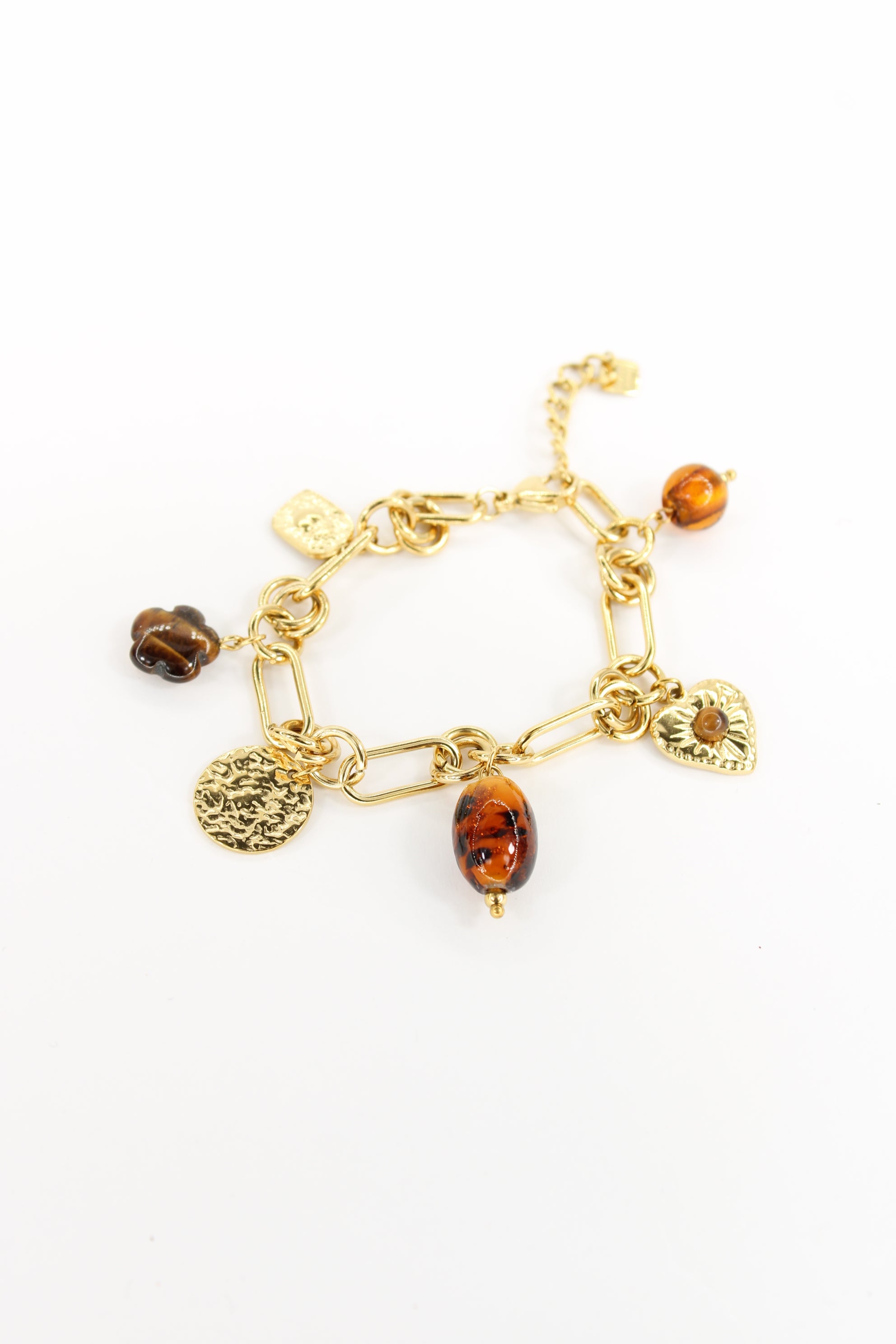 Bracelet Muse – Charms bohème & élégance dorée