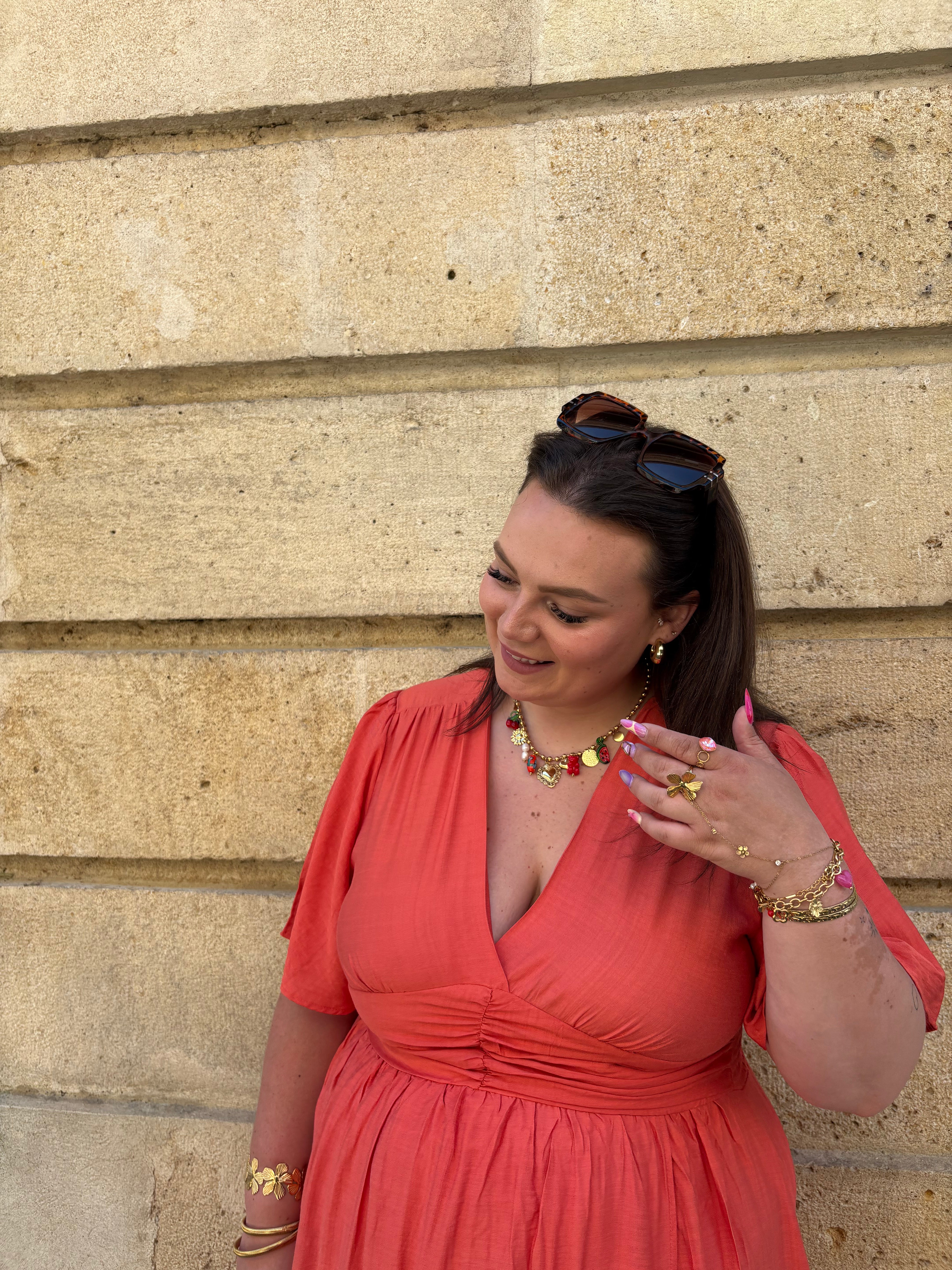 Robe orange