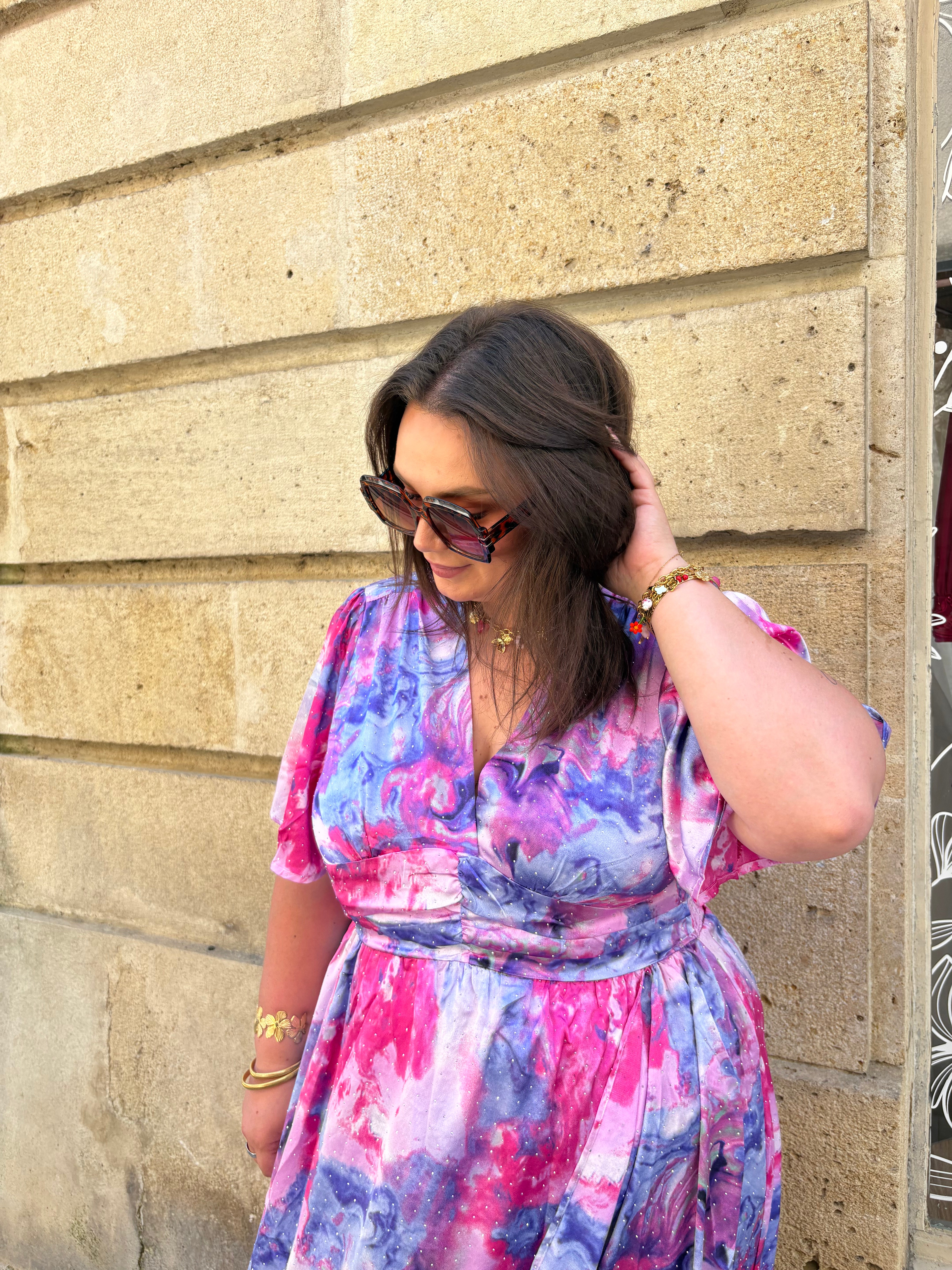Robe rose/bleu (GT)