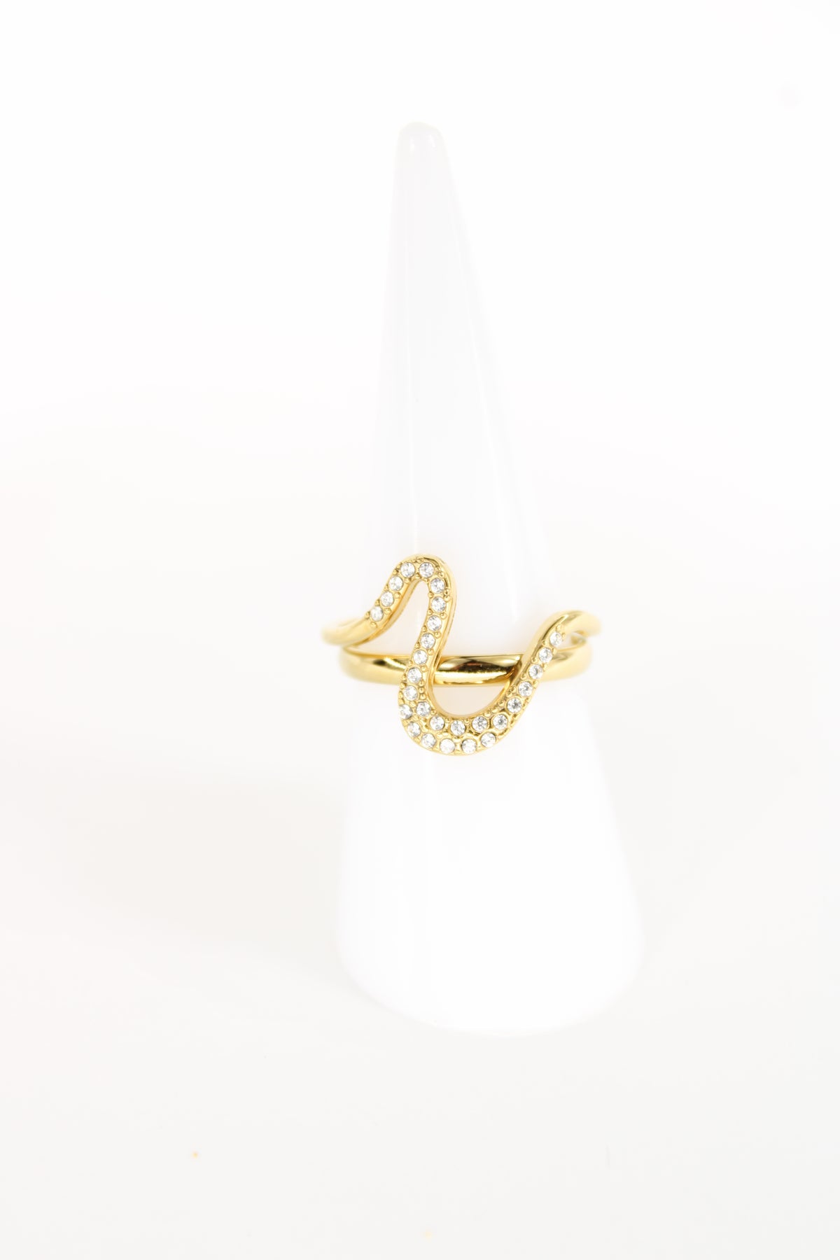 ✨ Bague Cecilia – Onde lumineuse ✨