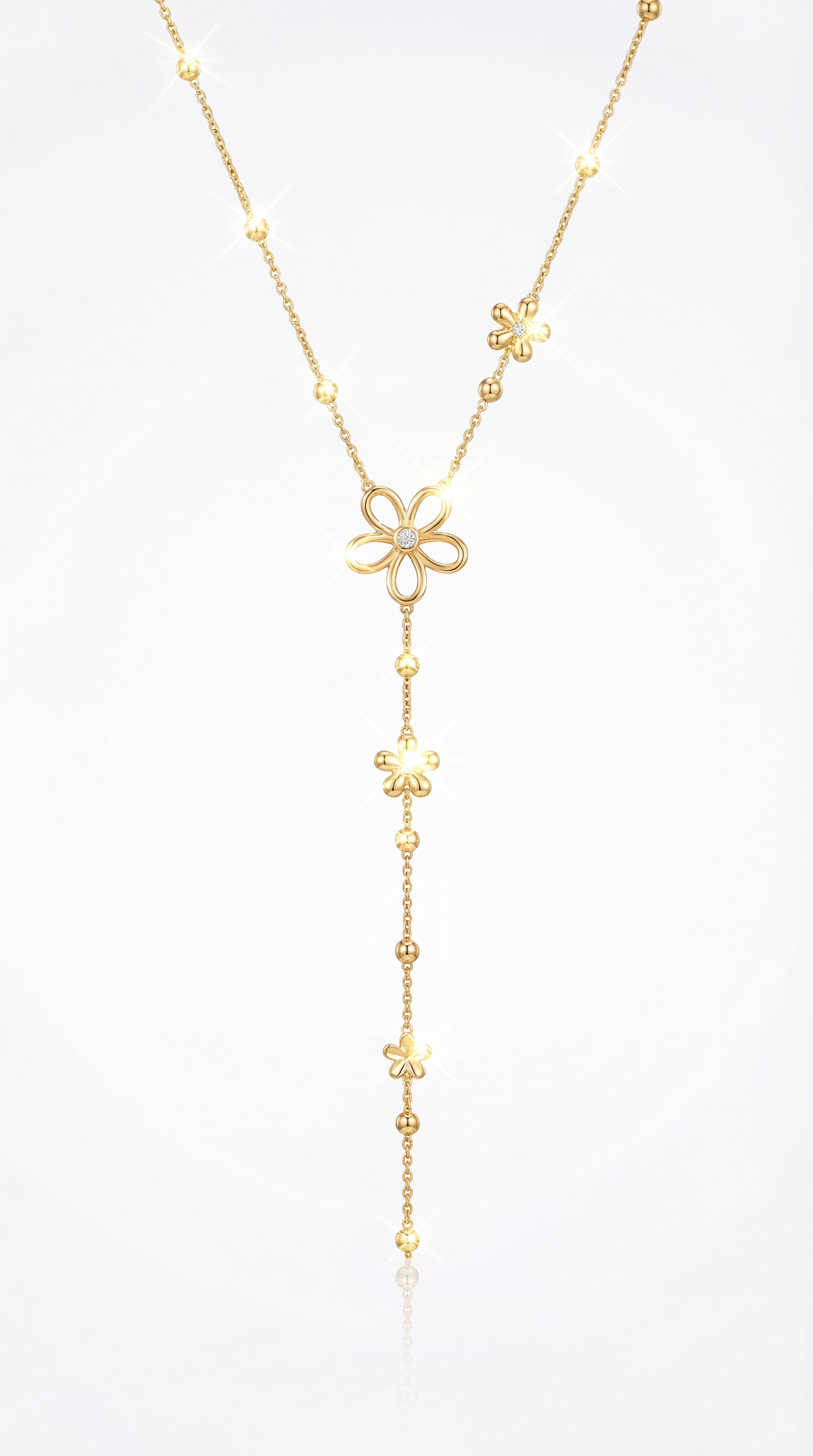 ✨ Collier Eva – Féminité délicate & élégance florale