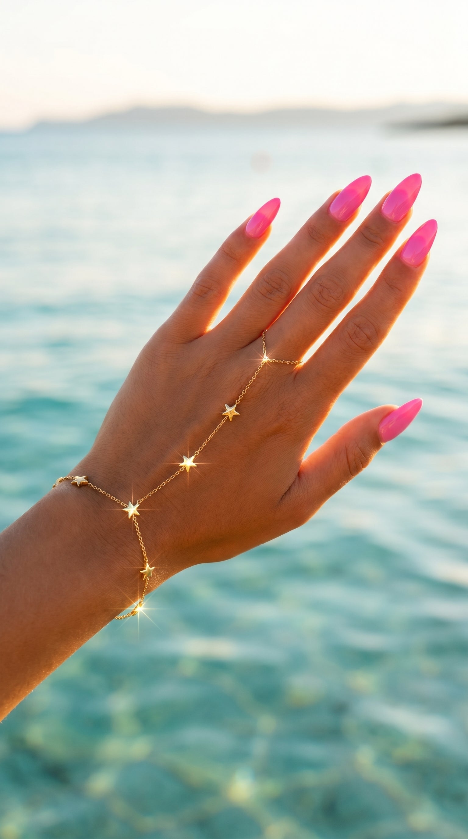 Chaîne de Main "Étoile de Mer" – Fine & Solaire