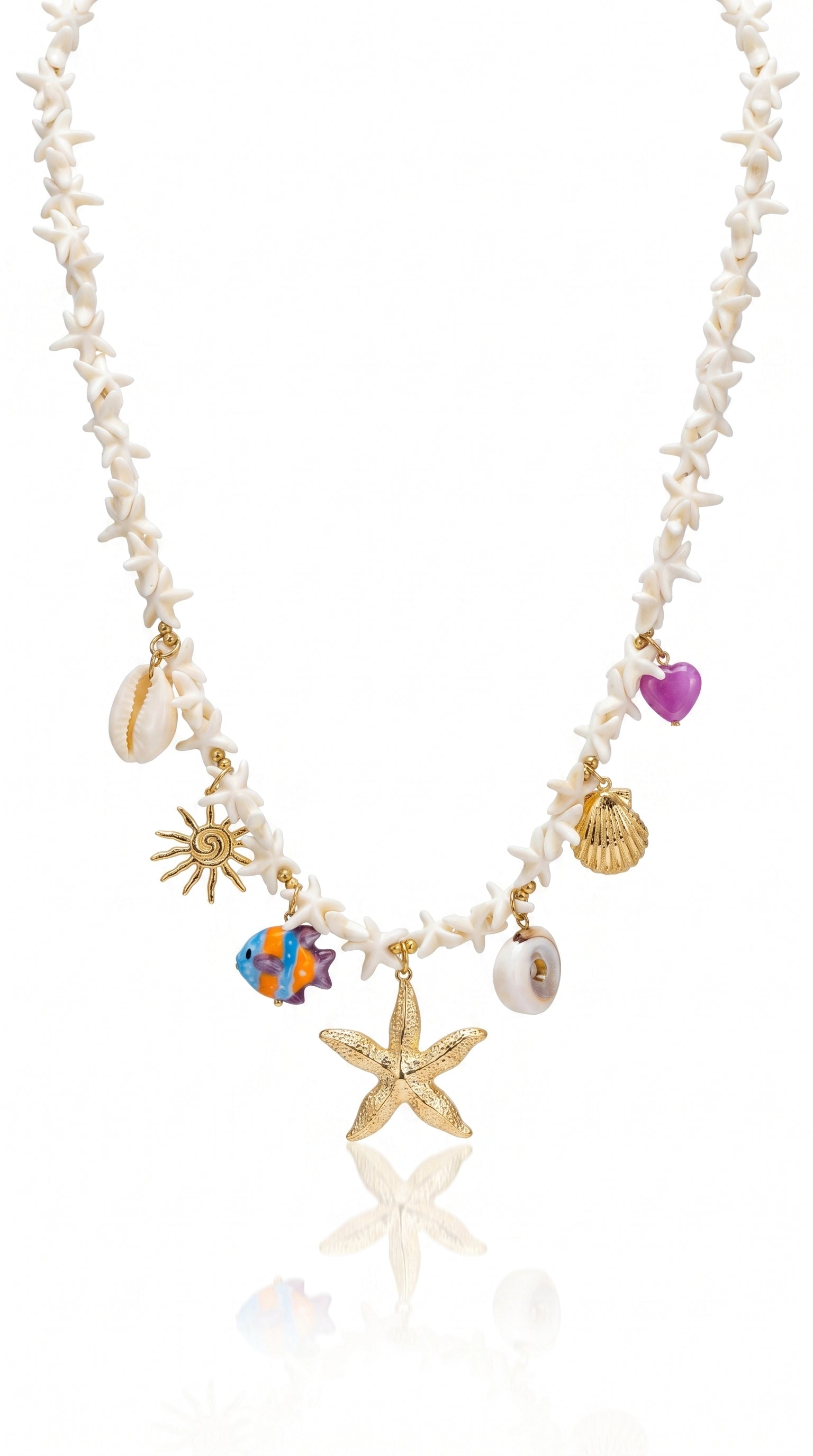 Collier Long "Sira" – Bohème, Solaire & Plein d'Évasion