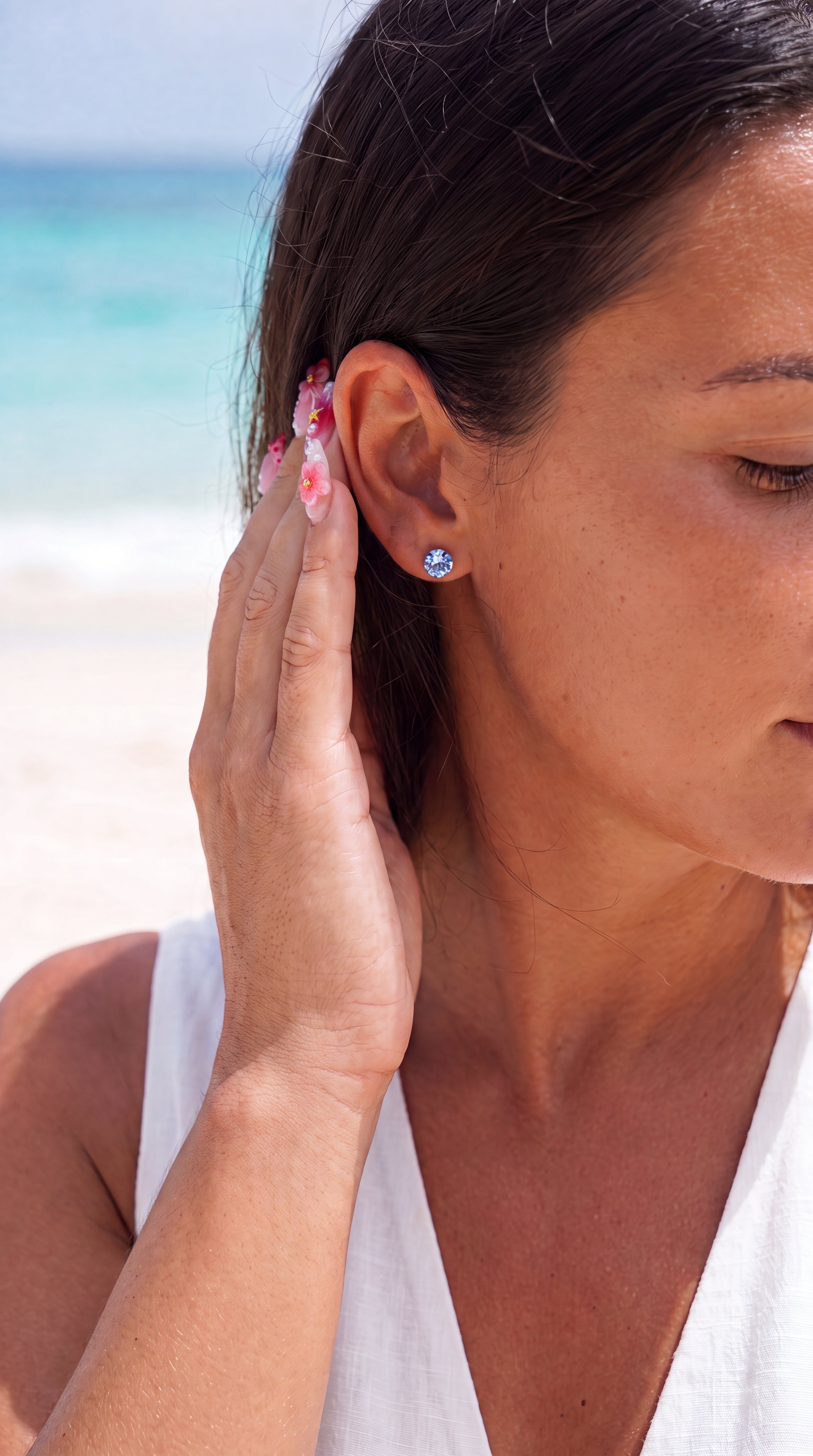 🌸 Boucles d’Oreilles Bloom – Cristaux Swarovski®