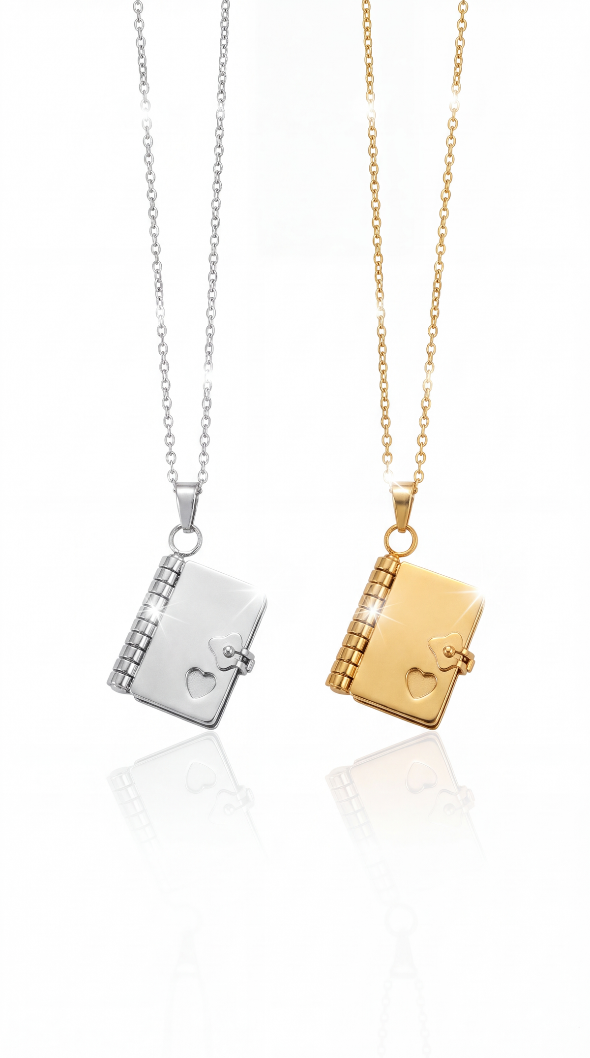 Collier Gravure Carnet ✨