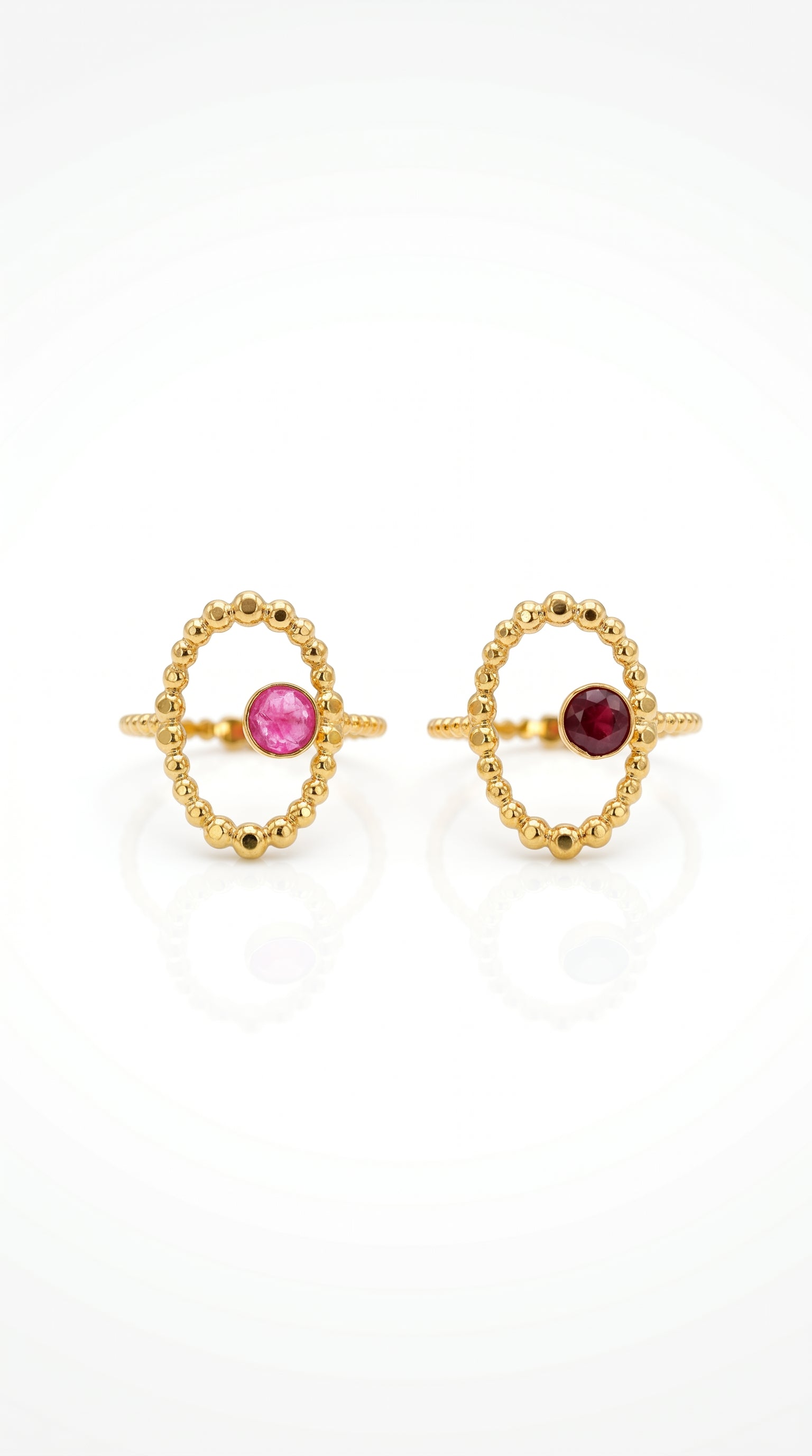Bague "Claire" – Fine, Colorée & Élégante
