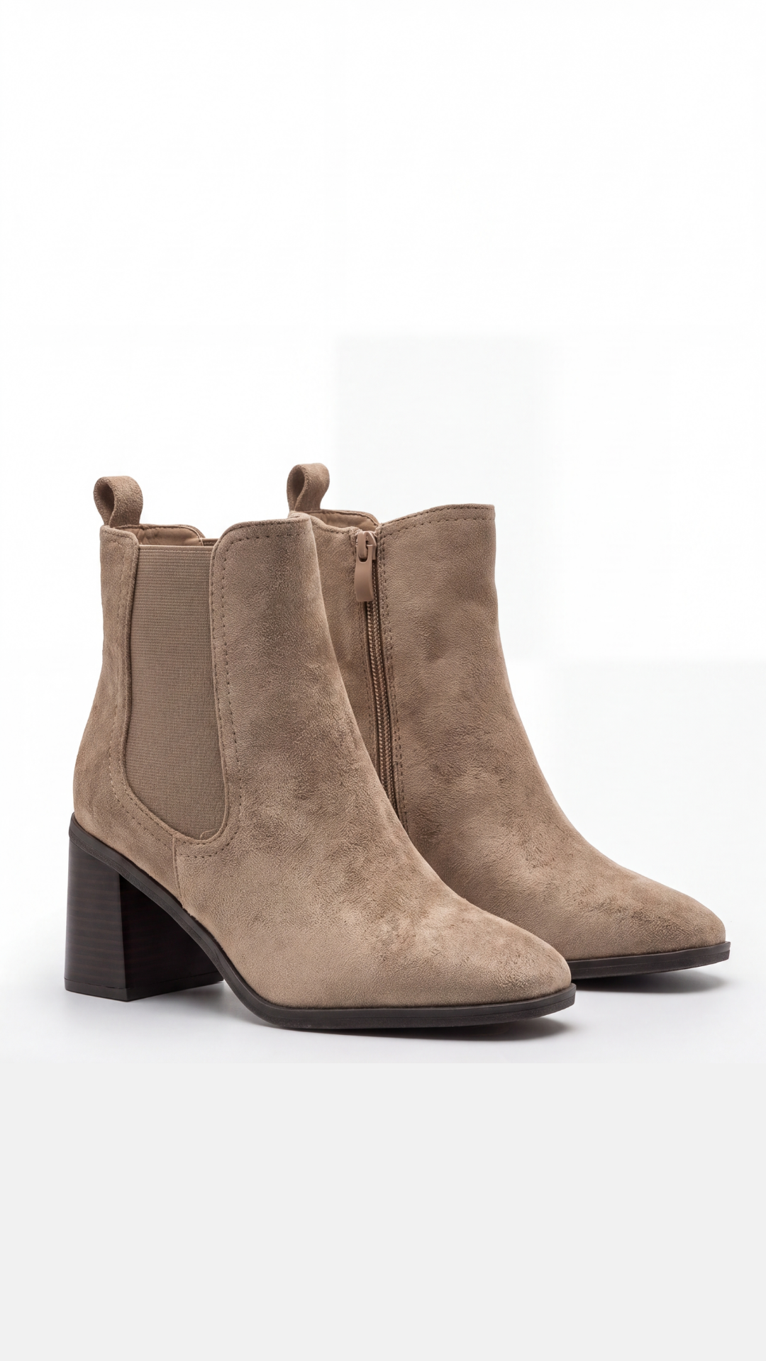 ✨Bottines à Talon "Heloise" - Camel