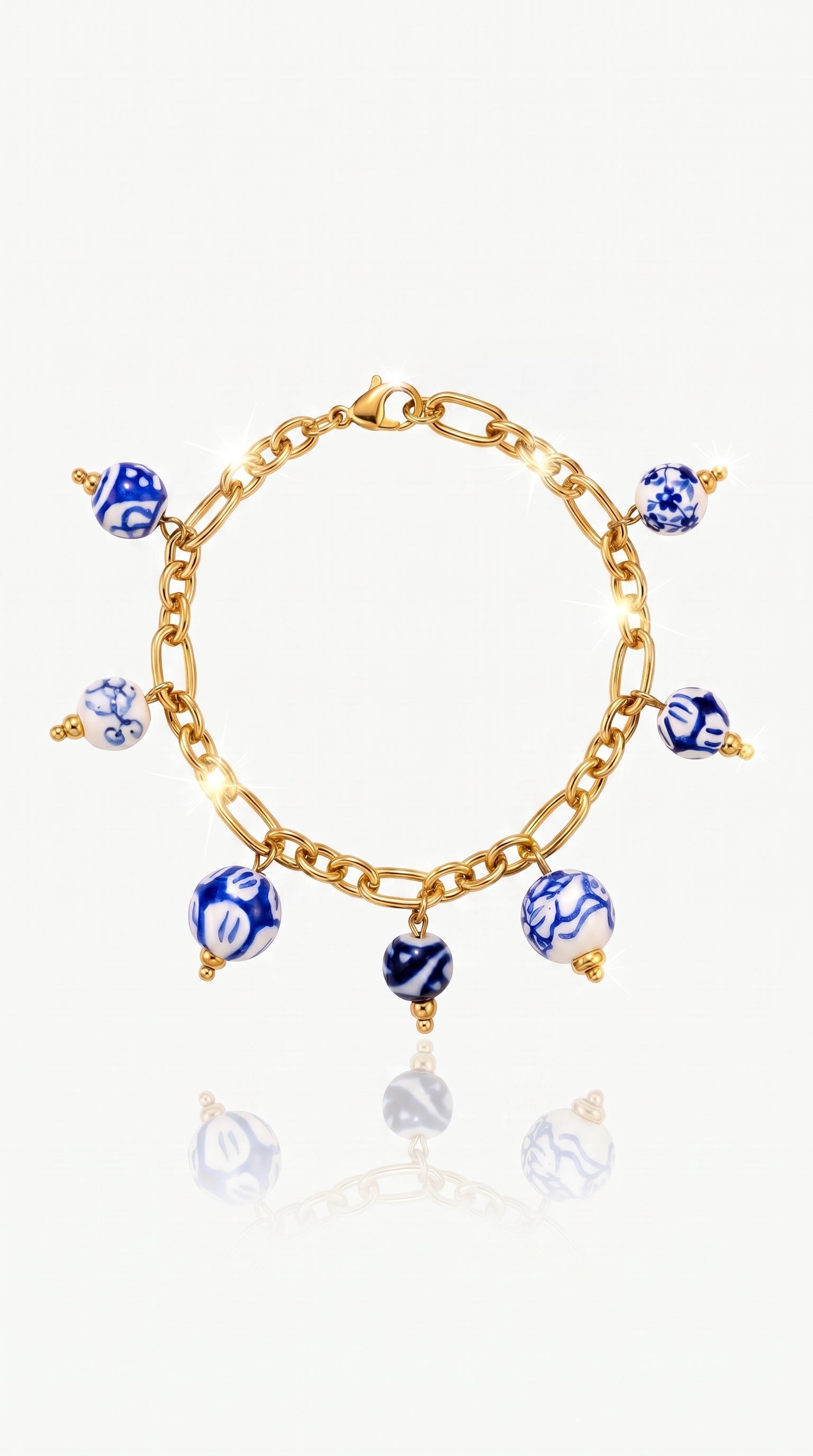 Bracelet "Mykonos" – Élégant, Solaire & Inspiré des Îles Grecques