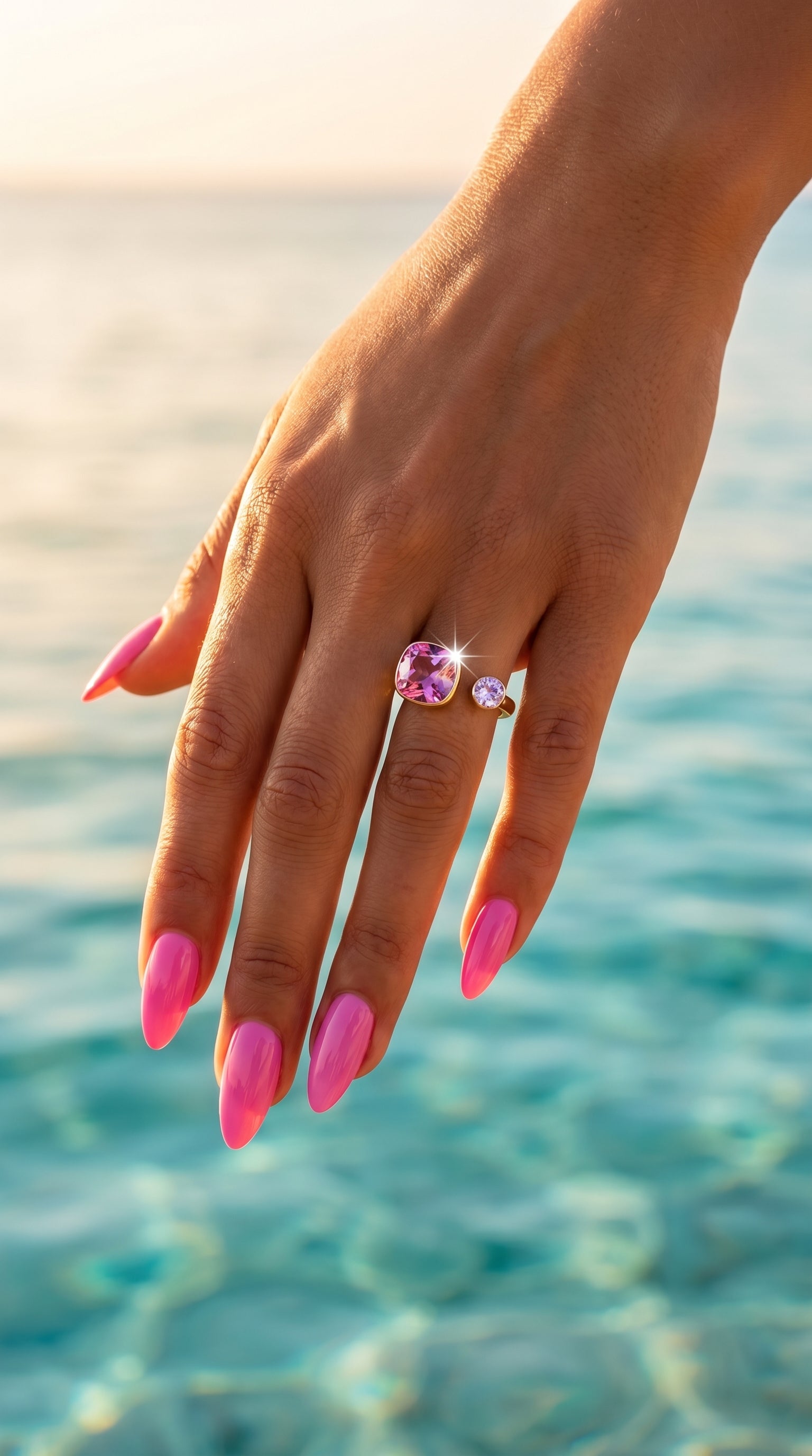 Bague "Yuna" – Colorée, Audacieuse & Lumineuse