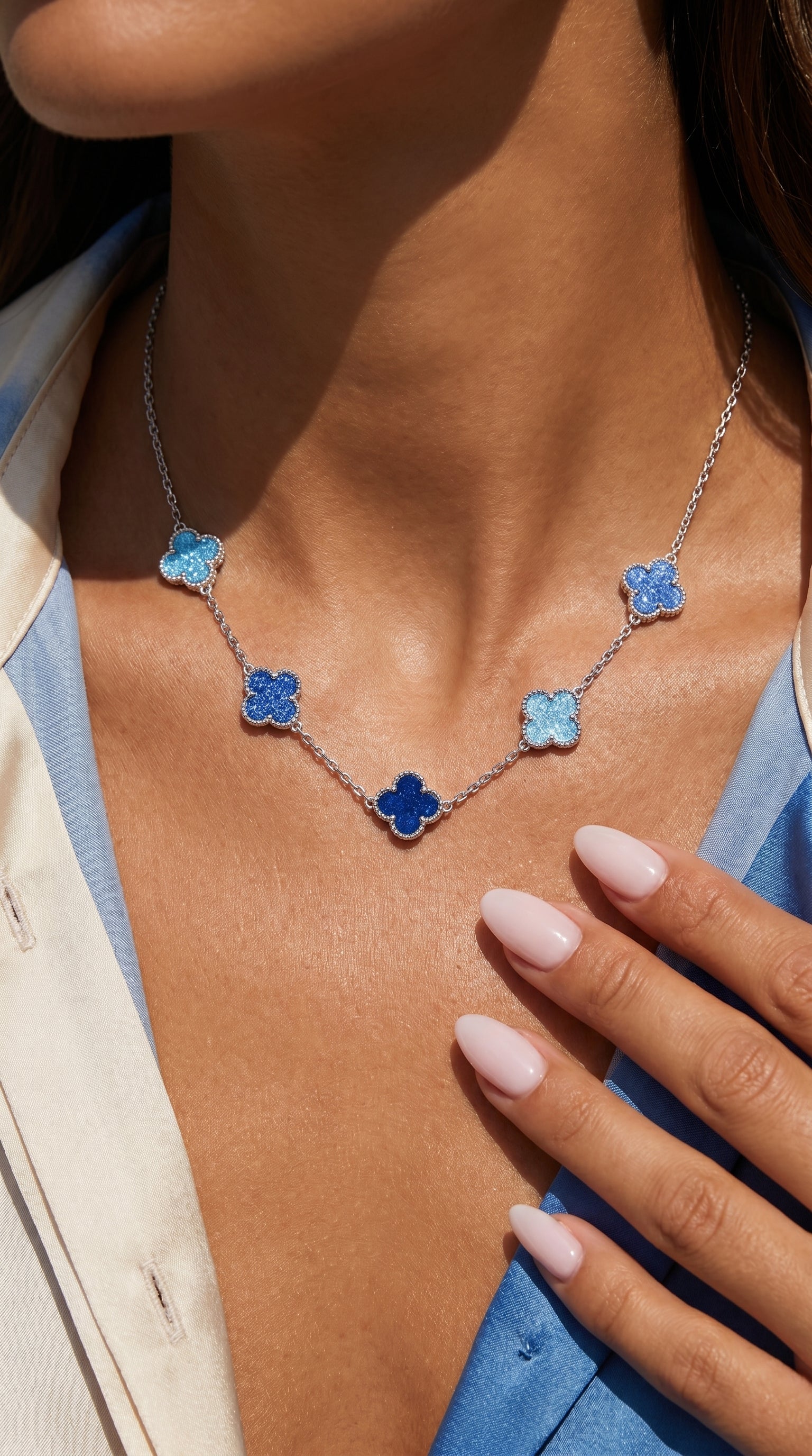 Collier Méline 🩷💙