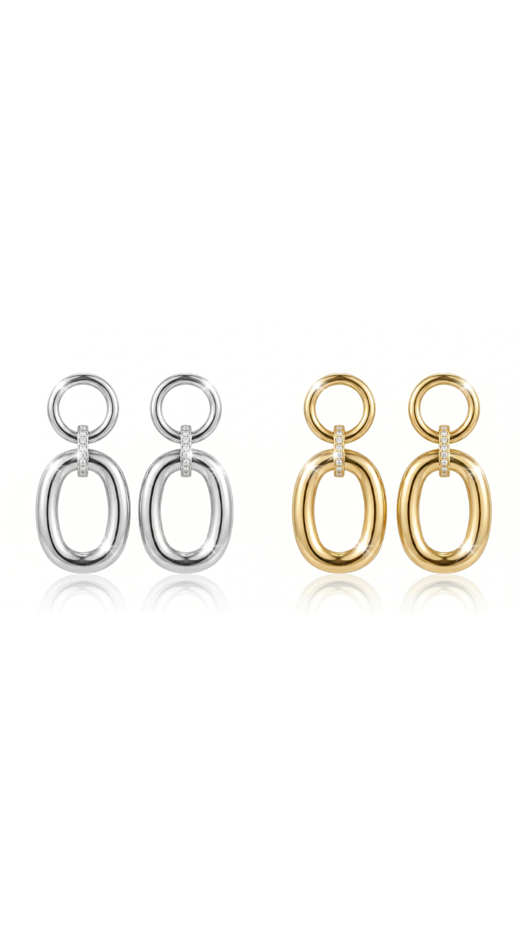 Boucles d’Oreilles "Sixtine" – Élégance Moderne & Intemporelle