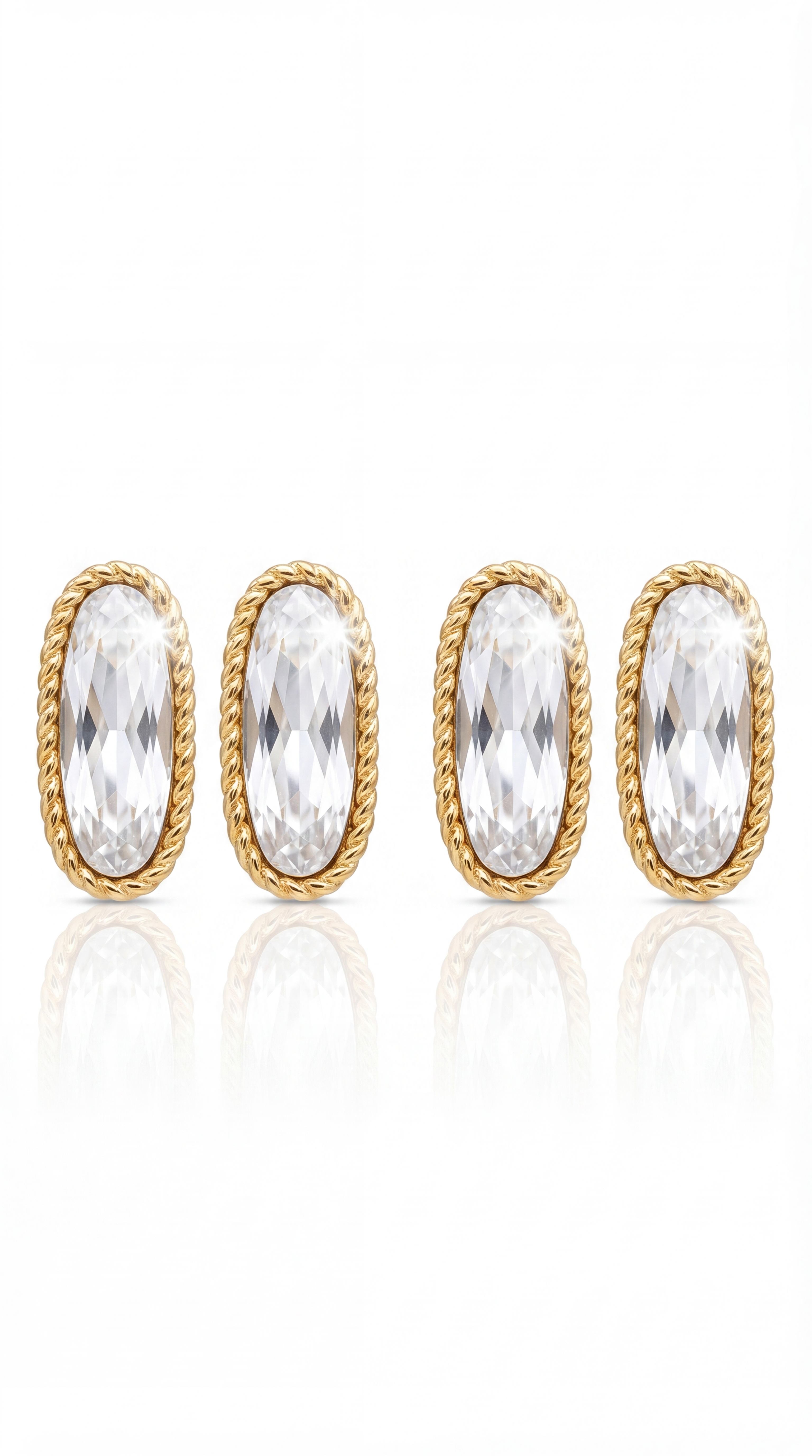 ✨ Boucles d’oreilles Aelia – Éclat lumineux & élégance cristalline