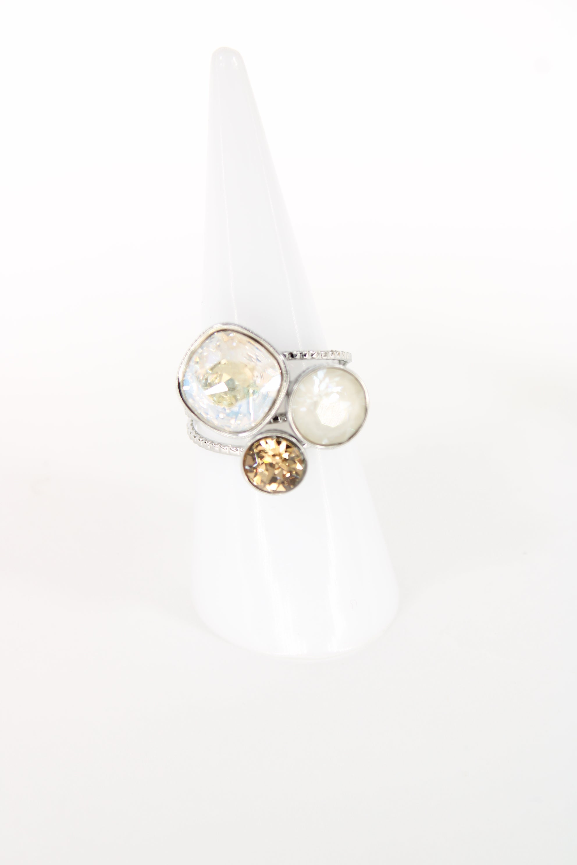 Bague thais - cristaux Swarosvki (création)