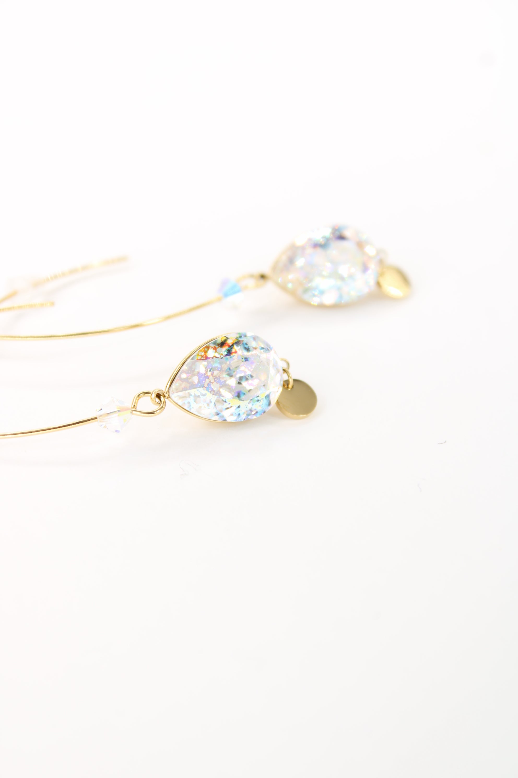 Boucles d’oreilles Éléa – Cristaux