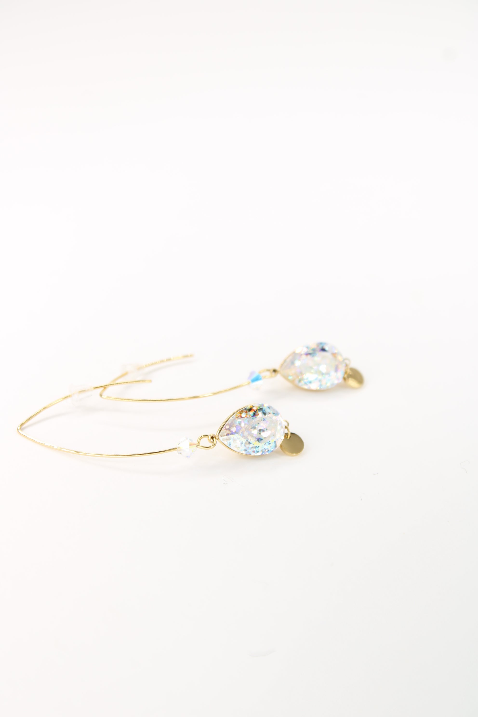 Boucles d’oreilles Éléa – Cristaux