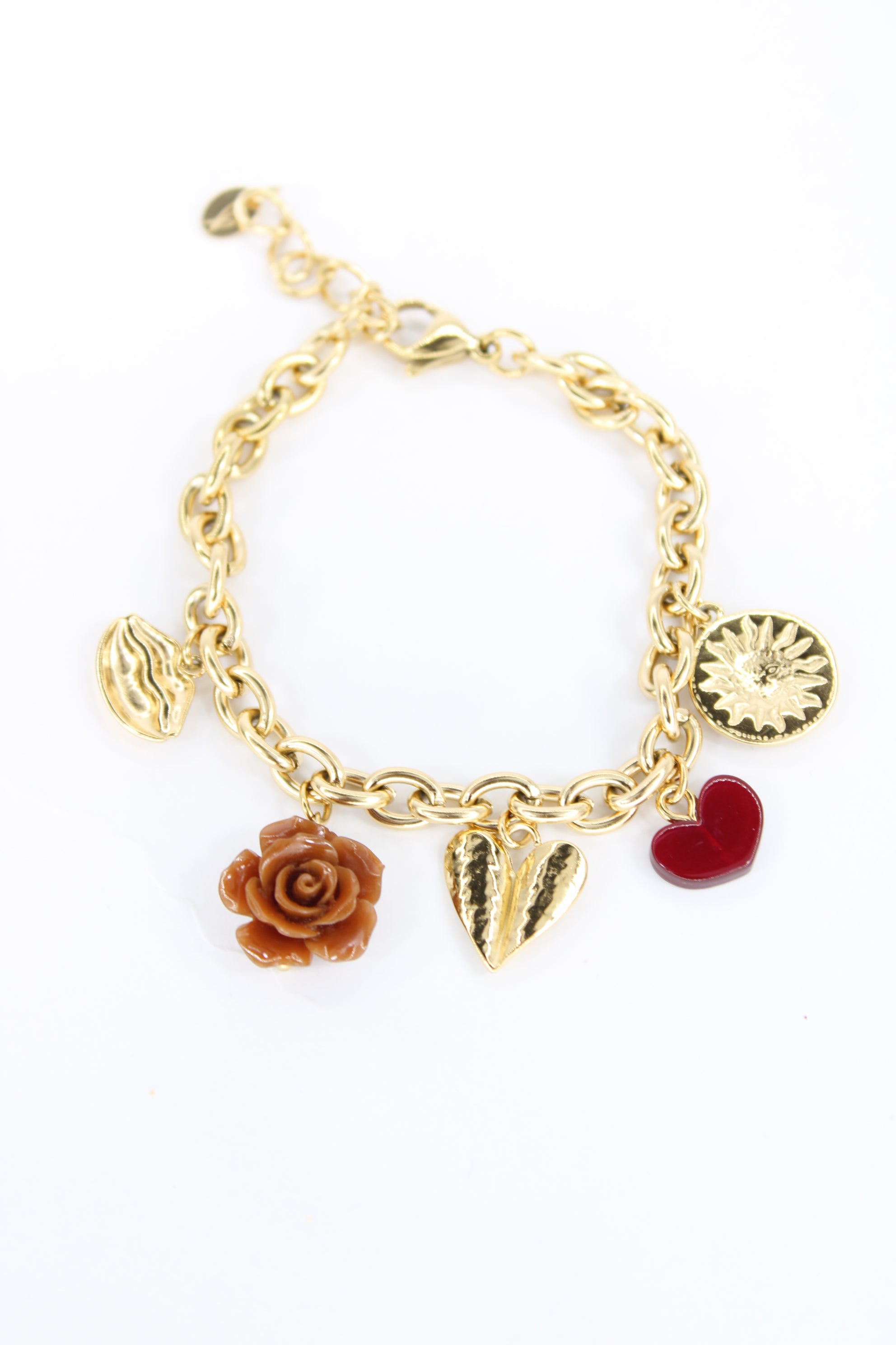 Bracelet Esmée – Charms floraux