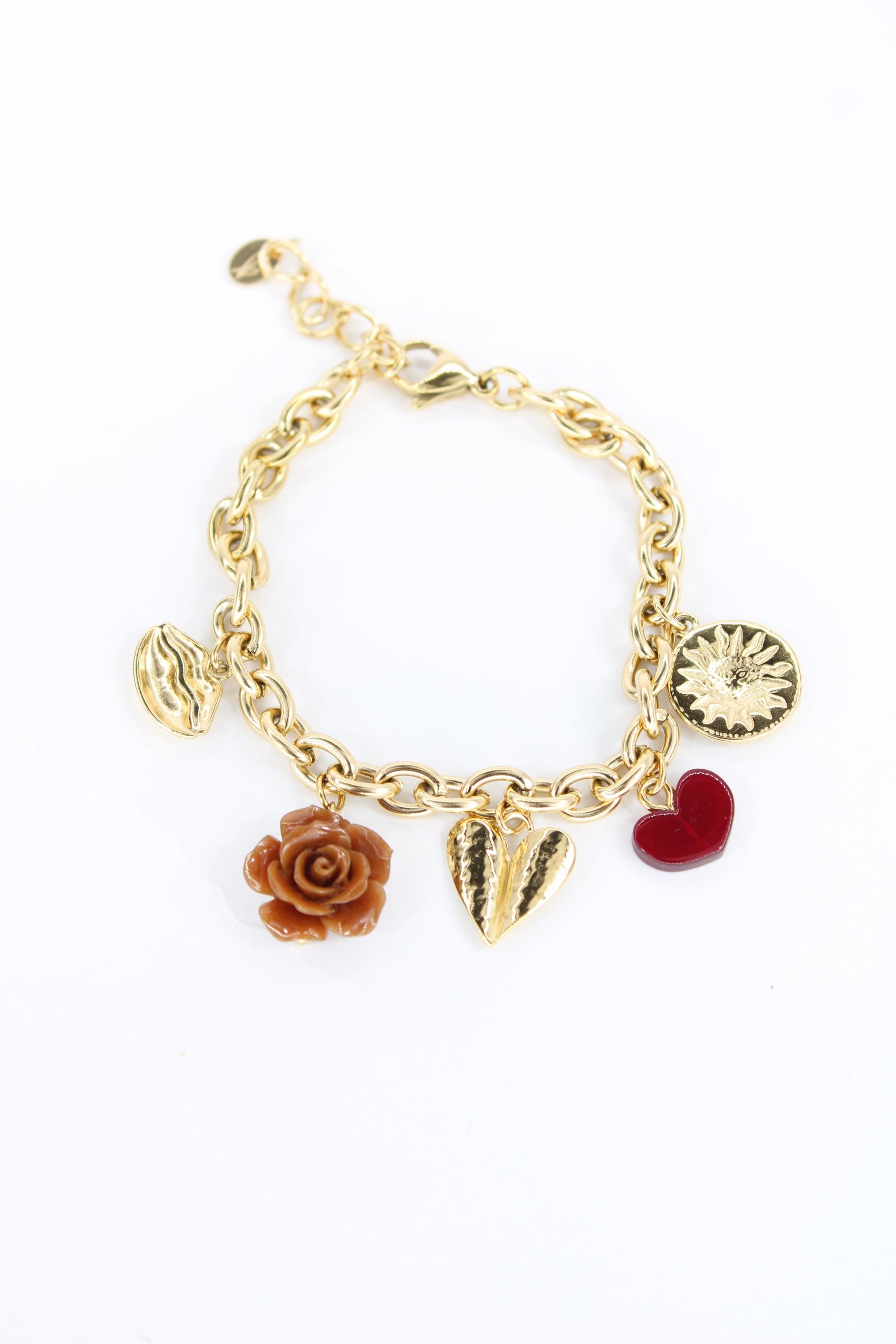 Bracelet Esmée – Charms floraux