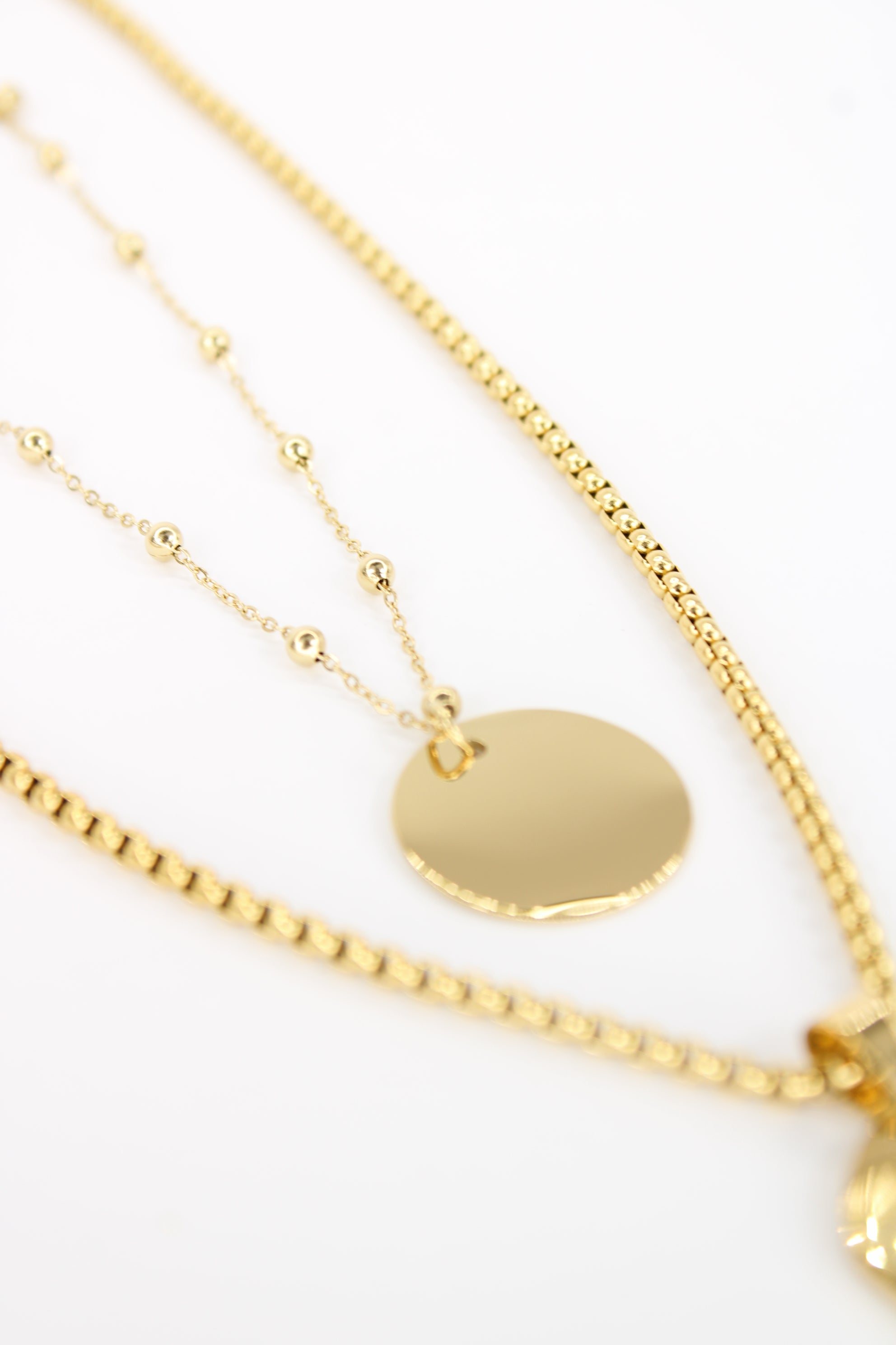 ✨Duo de Colliers Personnalisés – Collier homme & collier femme en acier inoxydable