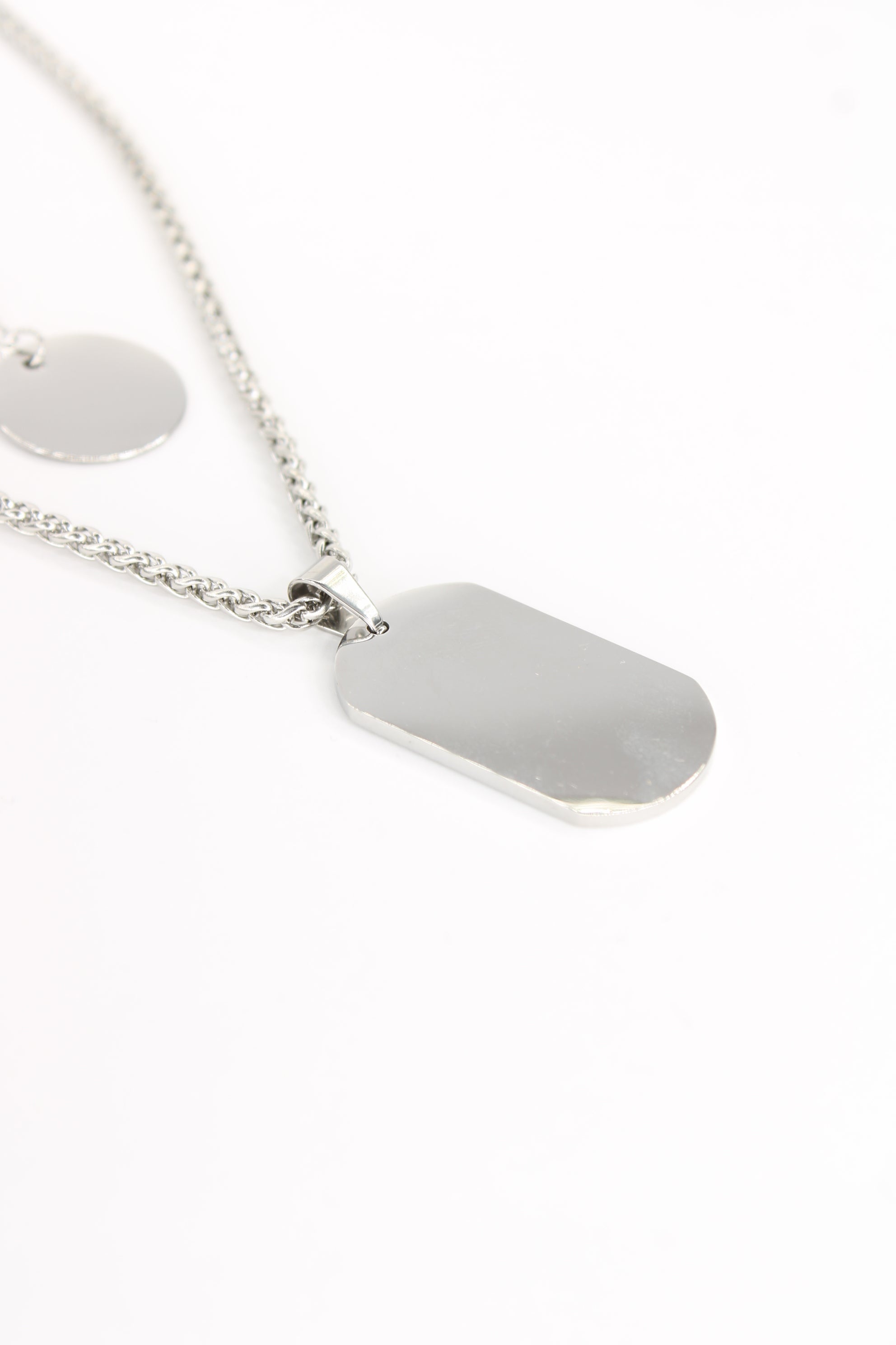 ✨Duo de Colliers Personnalisés – Collier homme & collier femme en acier inoxydable