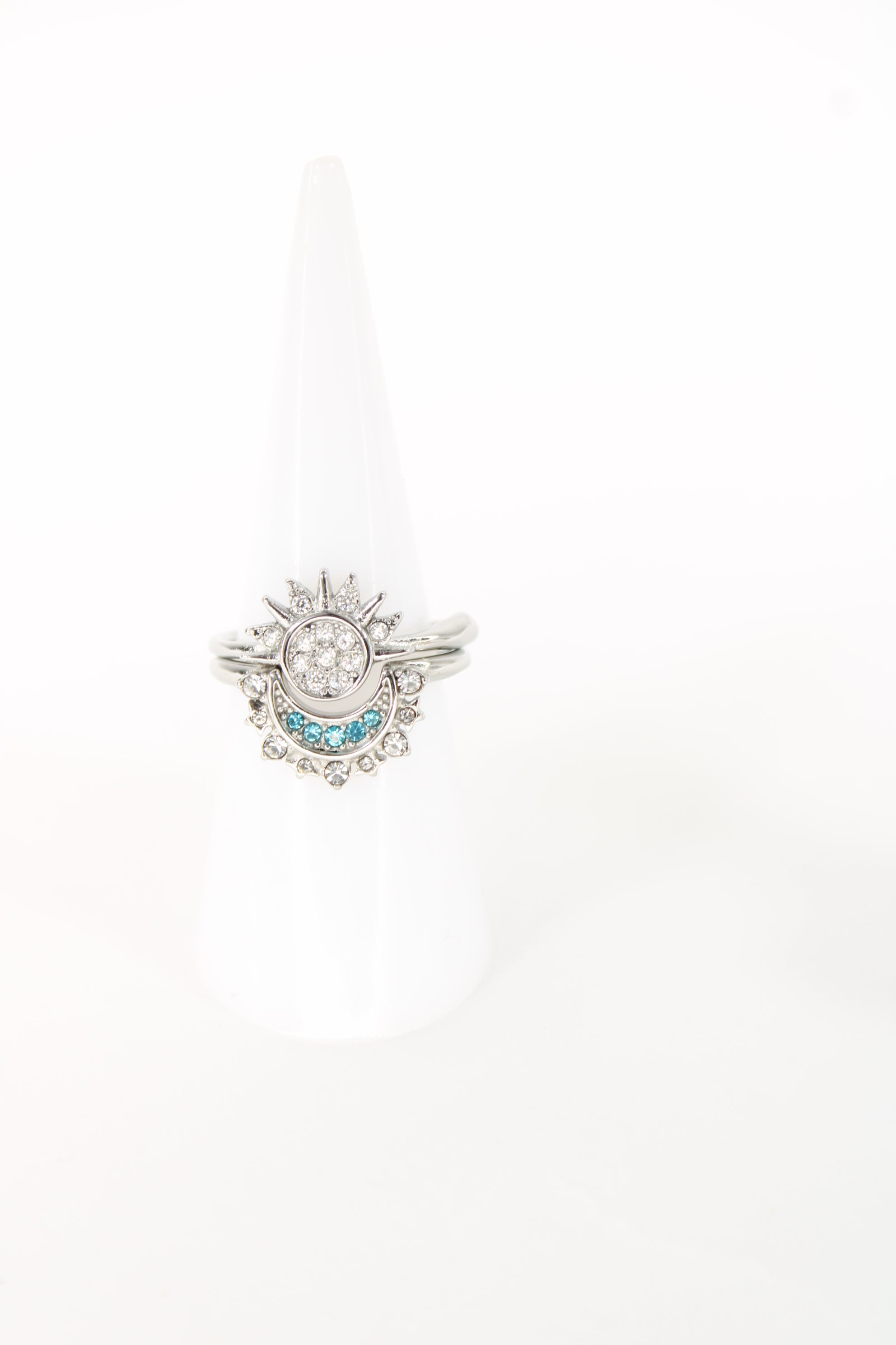 ✨ Bague Laïla – Soleil & Lune ✨