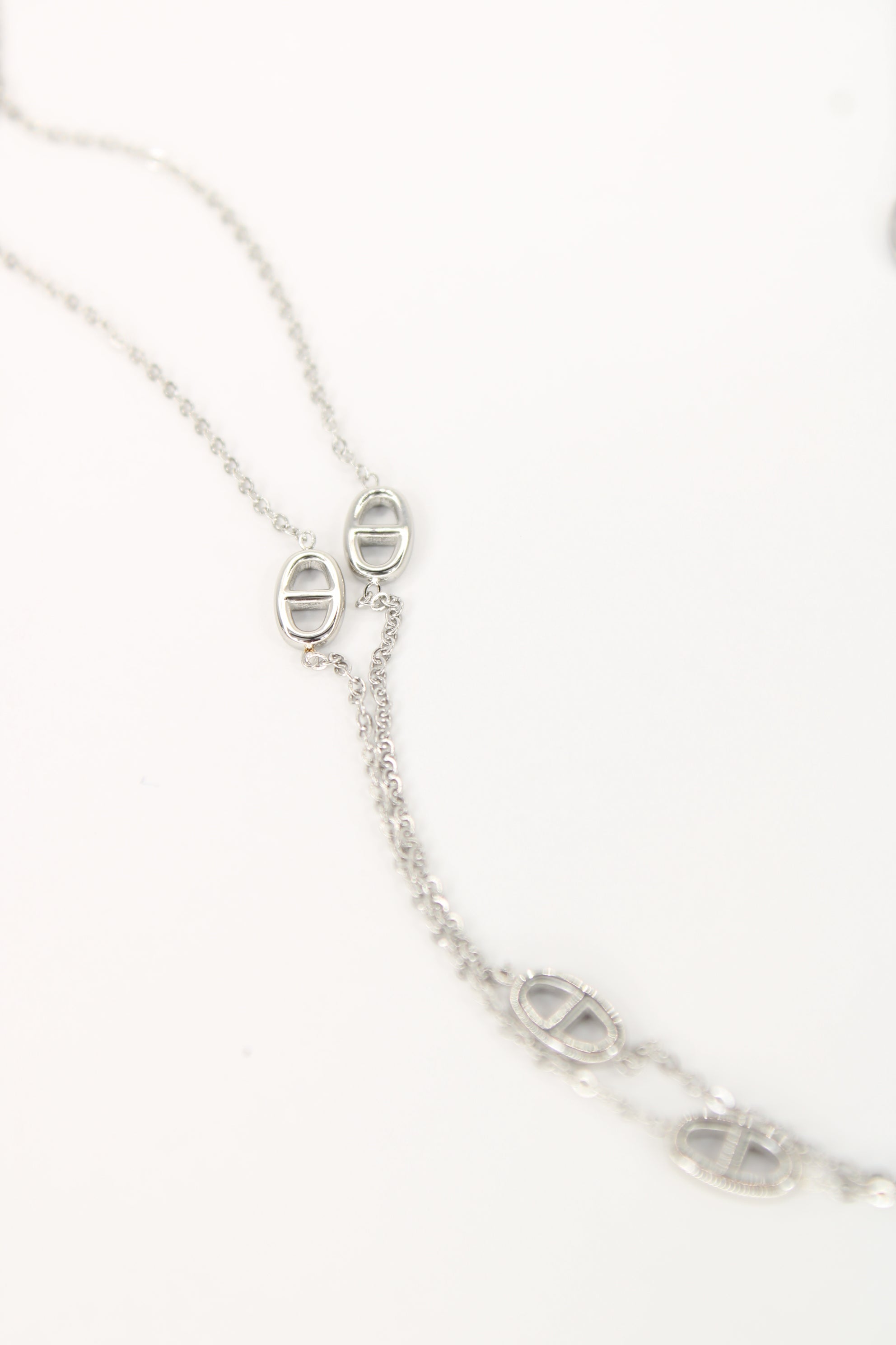 ✨ Collier Soléa – Collier Long à Maillons Ovales Élégants en Acier Inoxydable