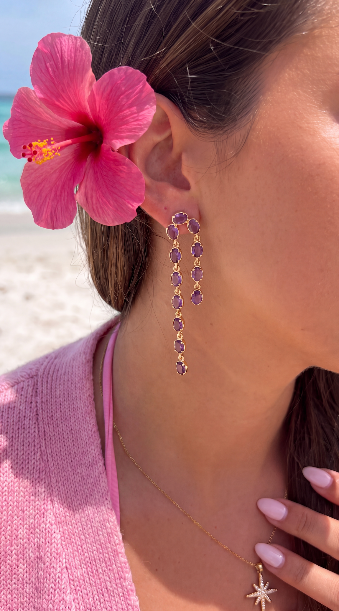 Boucles d'oreilles Tinea ✨