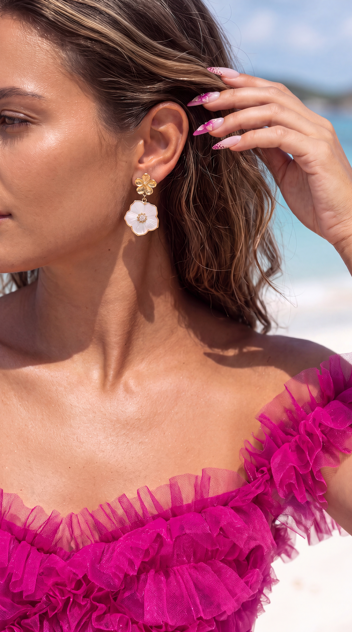 Boucles d'oreilles Lila