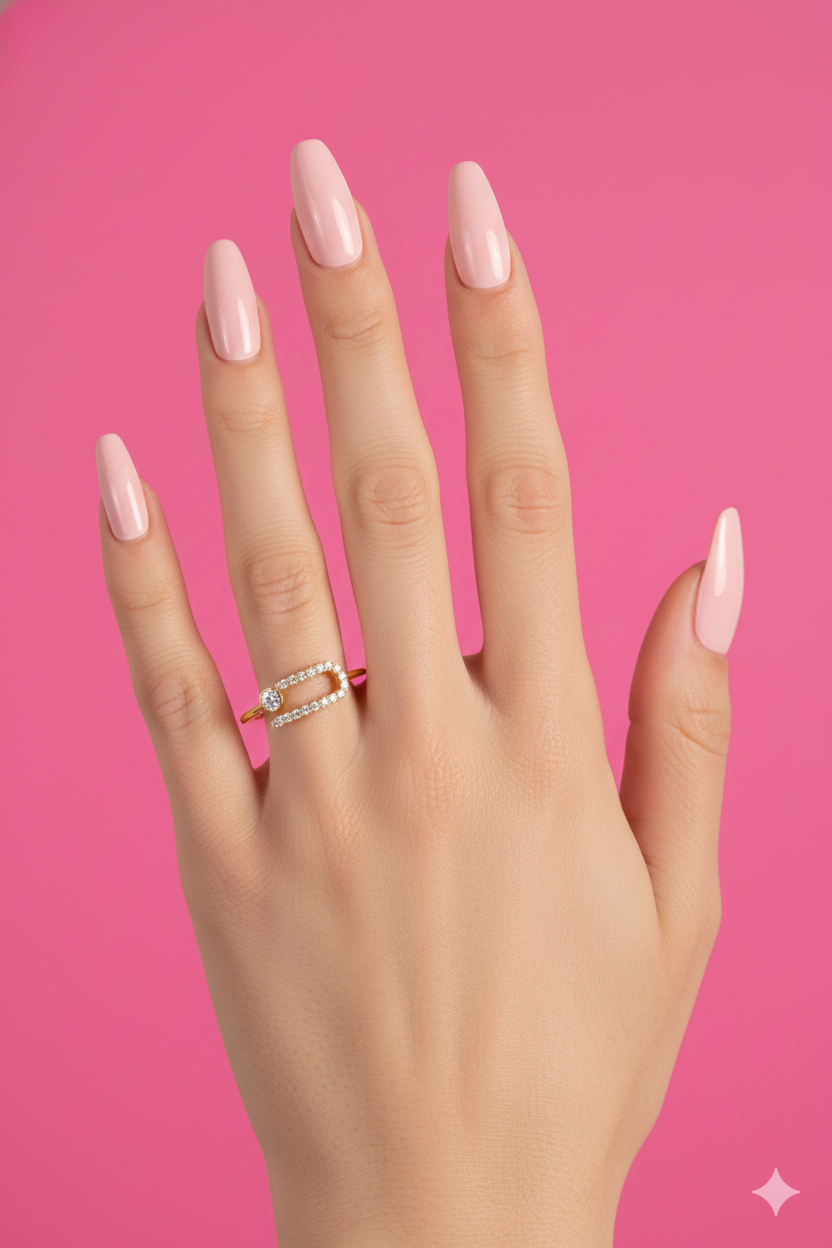 Bague Elyssia – Bague Femme Graphique & Strass en Acier Inoxydable