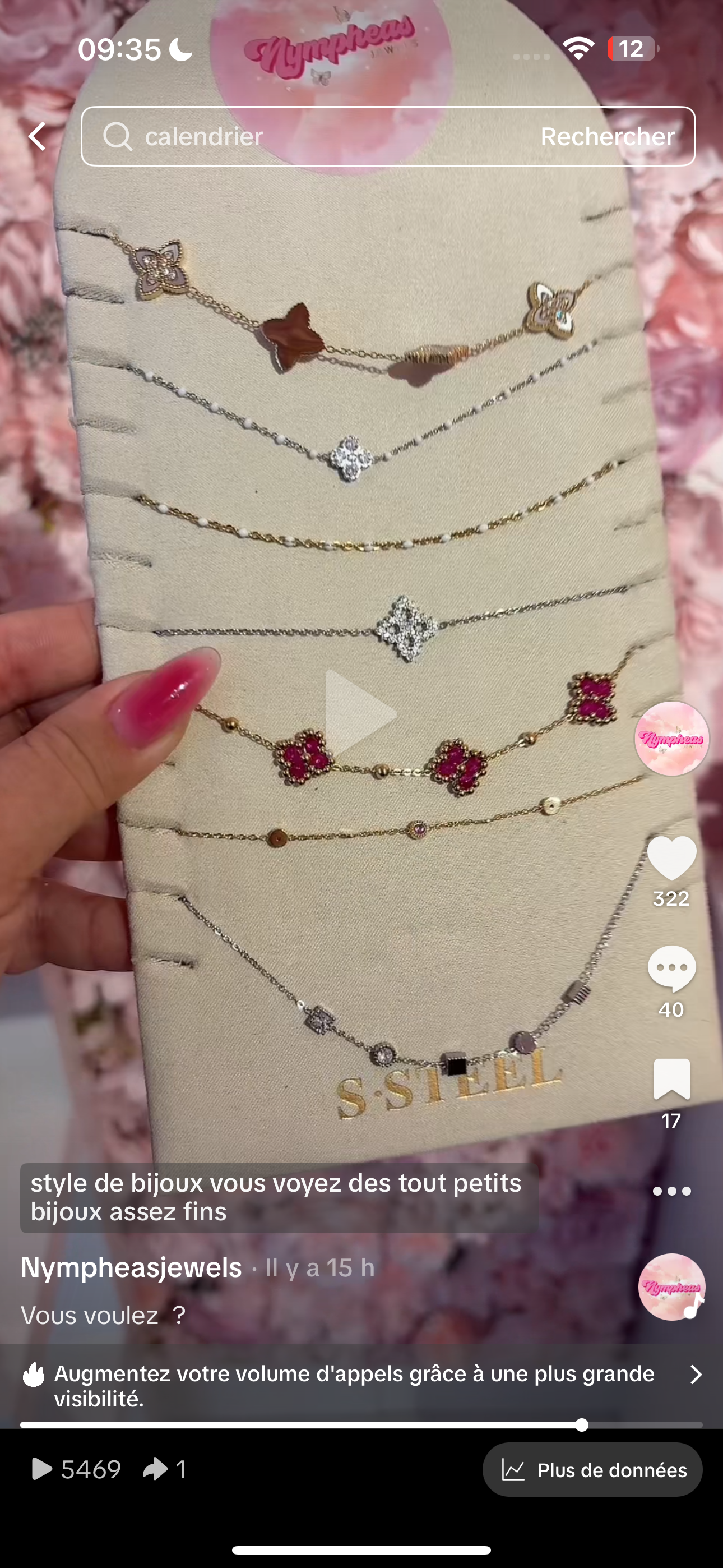 CALENDRIER DE L’AVENT 24 BIJOUX FINS