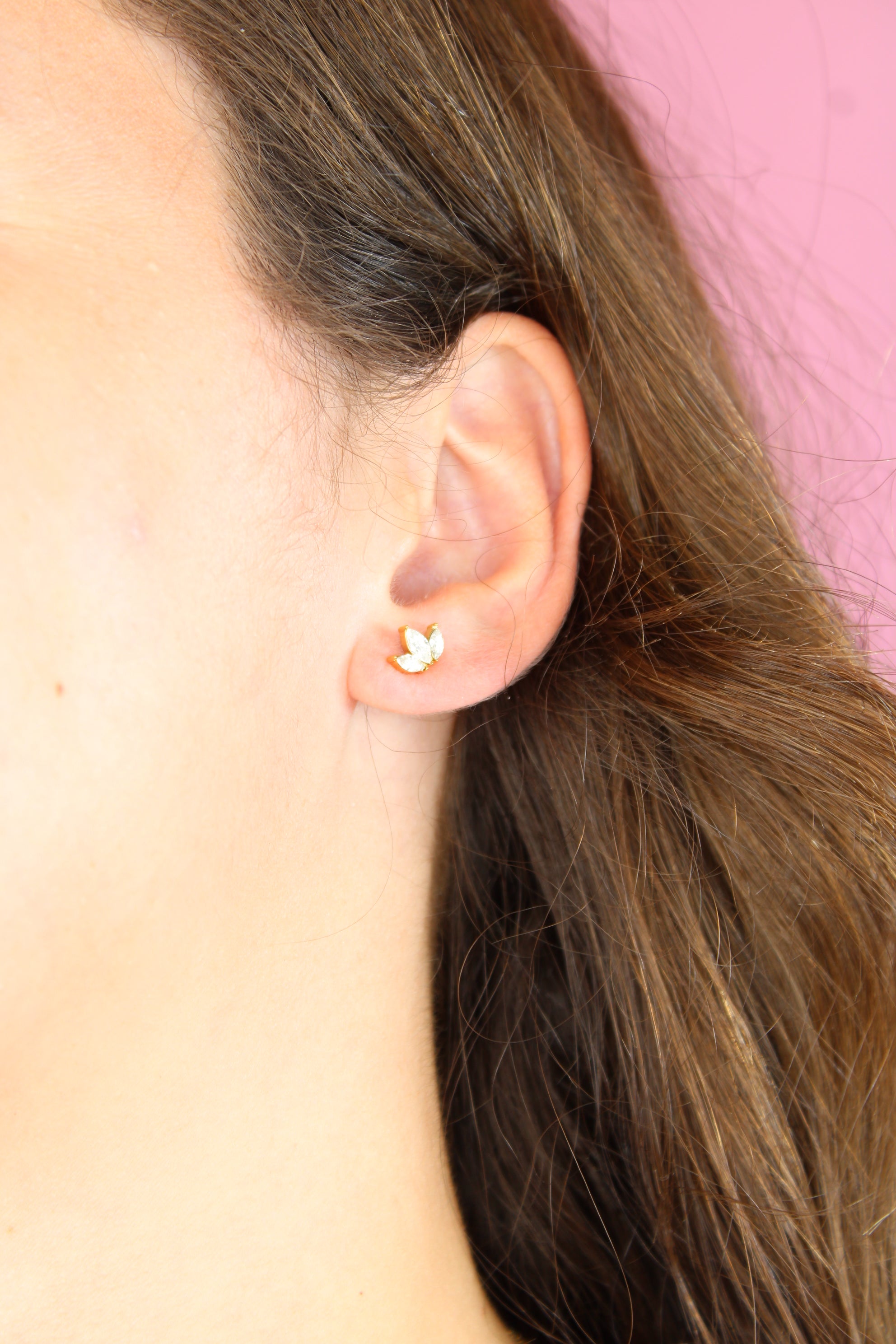 Boucles d'oreilles Vanille