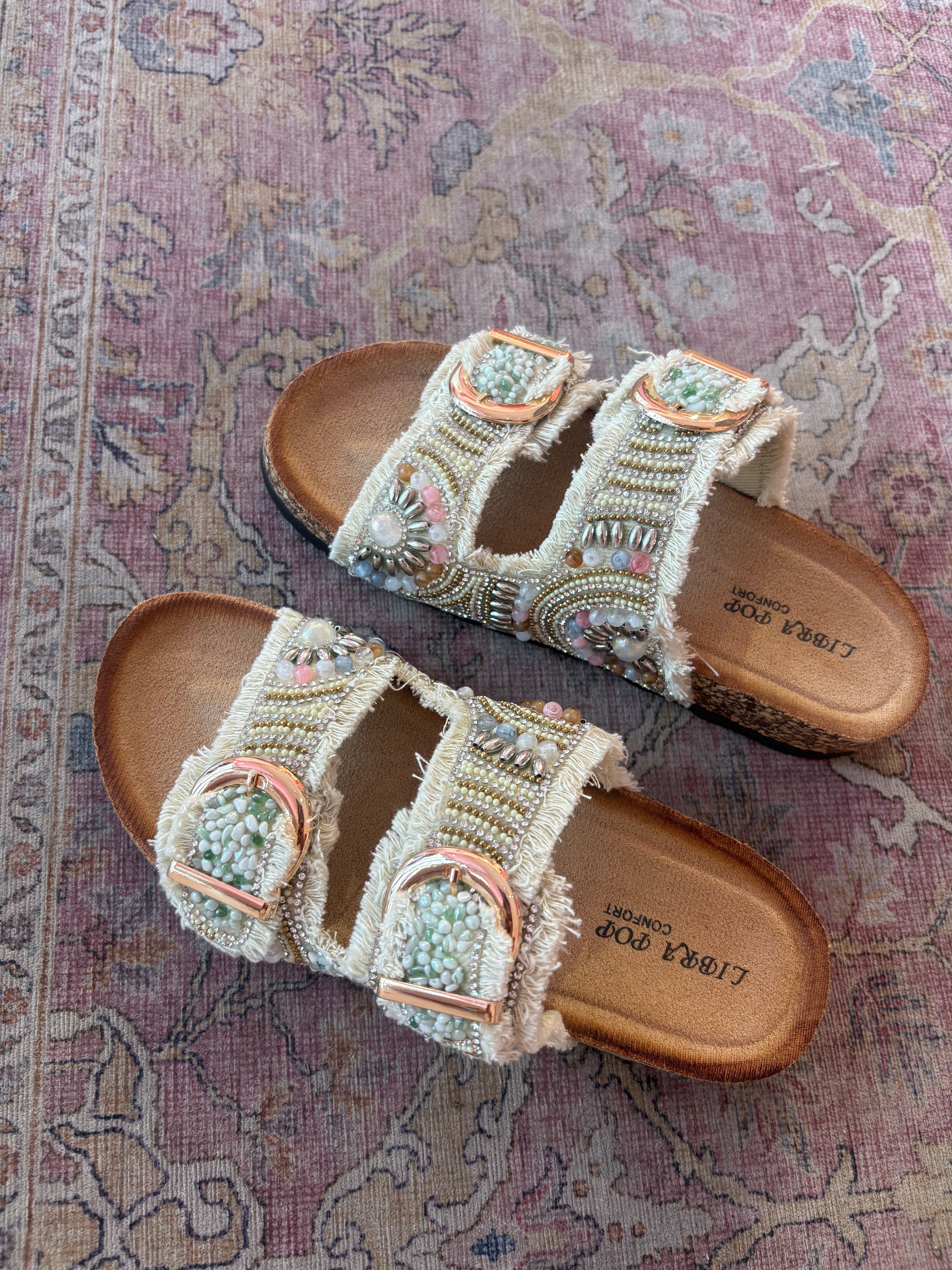 Claquette beige
