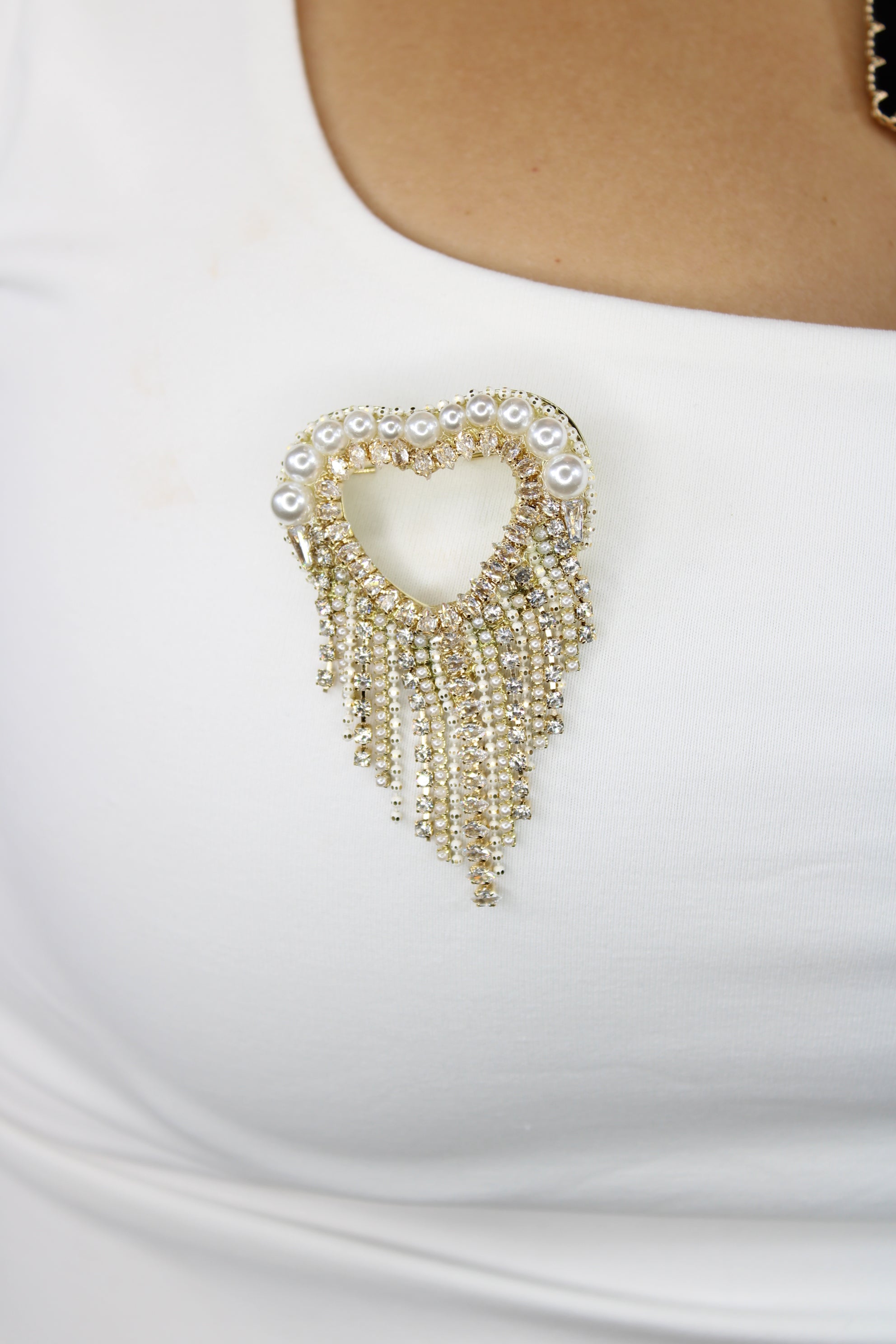 Broche coeur